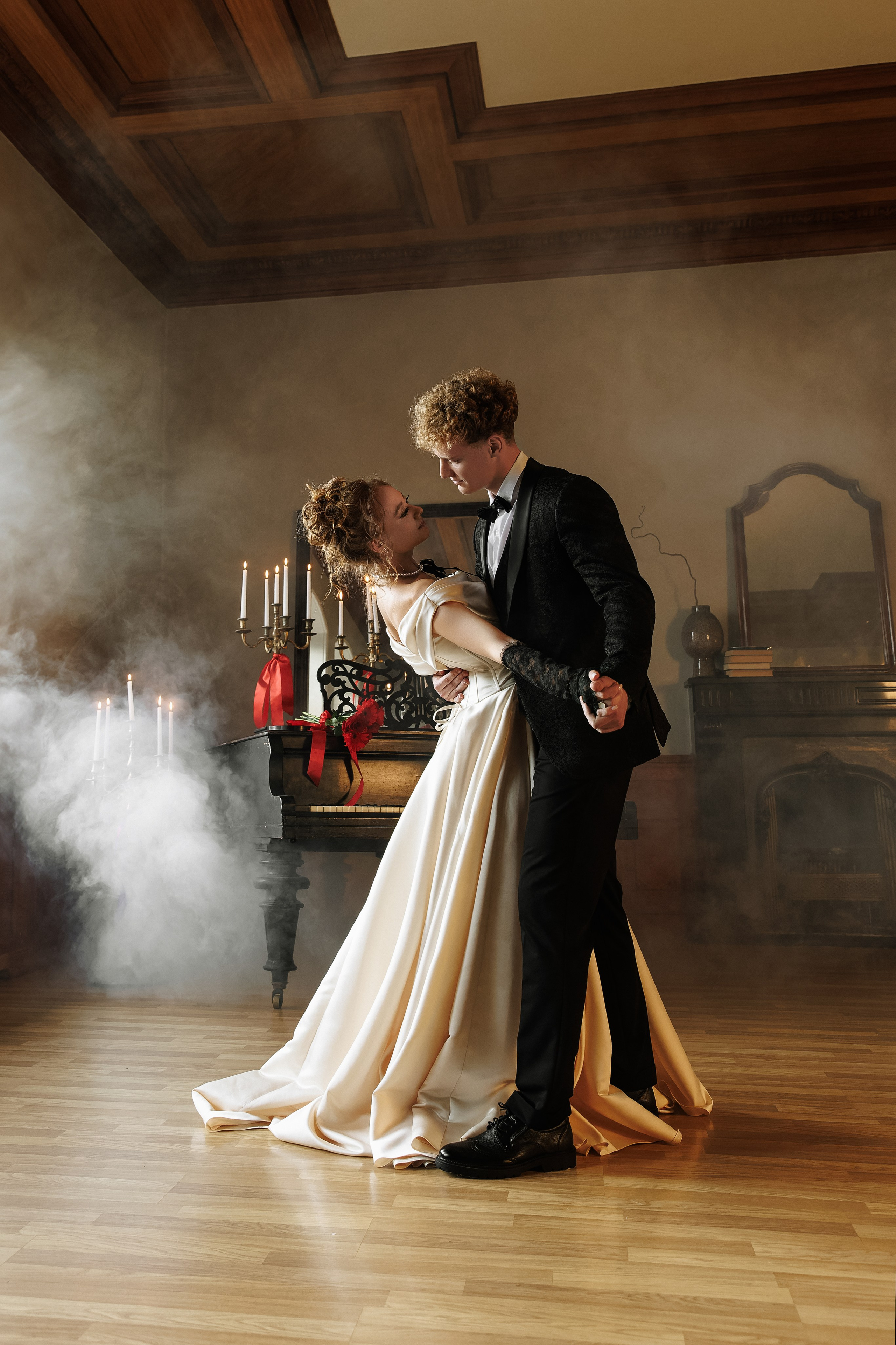 Свадебная фотосессия в студии. Свадебный и портретный фотограф в Санкт-Петербурге Анна Демьянова