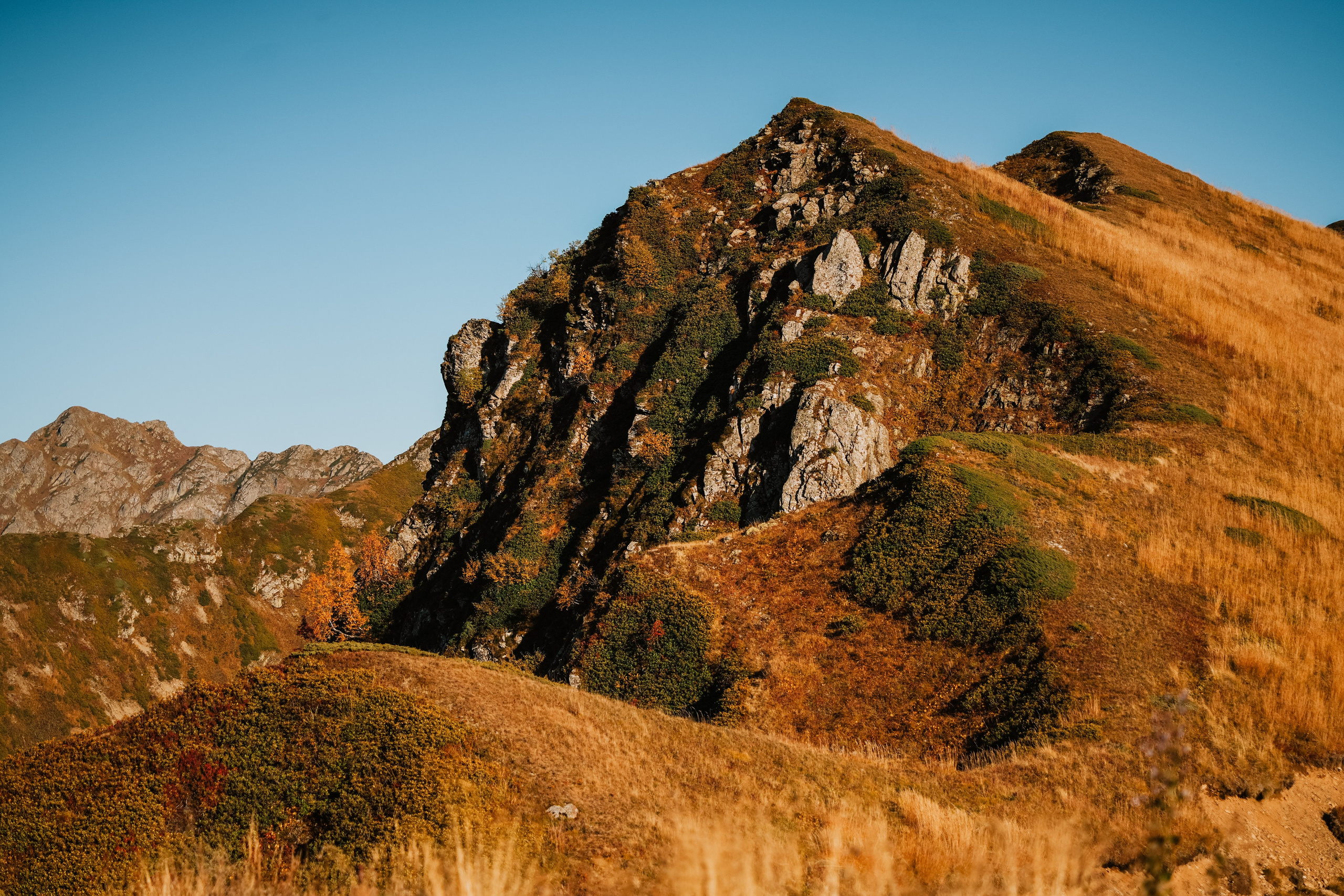 Роза Пик, тропа Турья ✽ Октябрь. Репортажный фотограф | Роза Хутор Красная Поляна Сочи Сириус