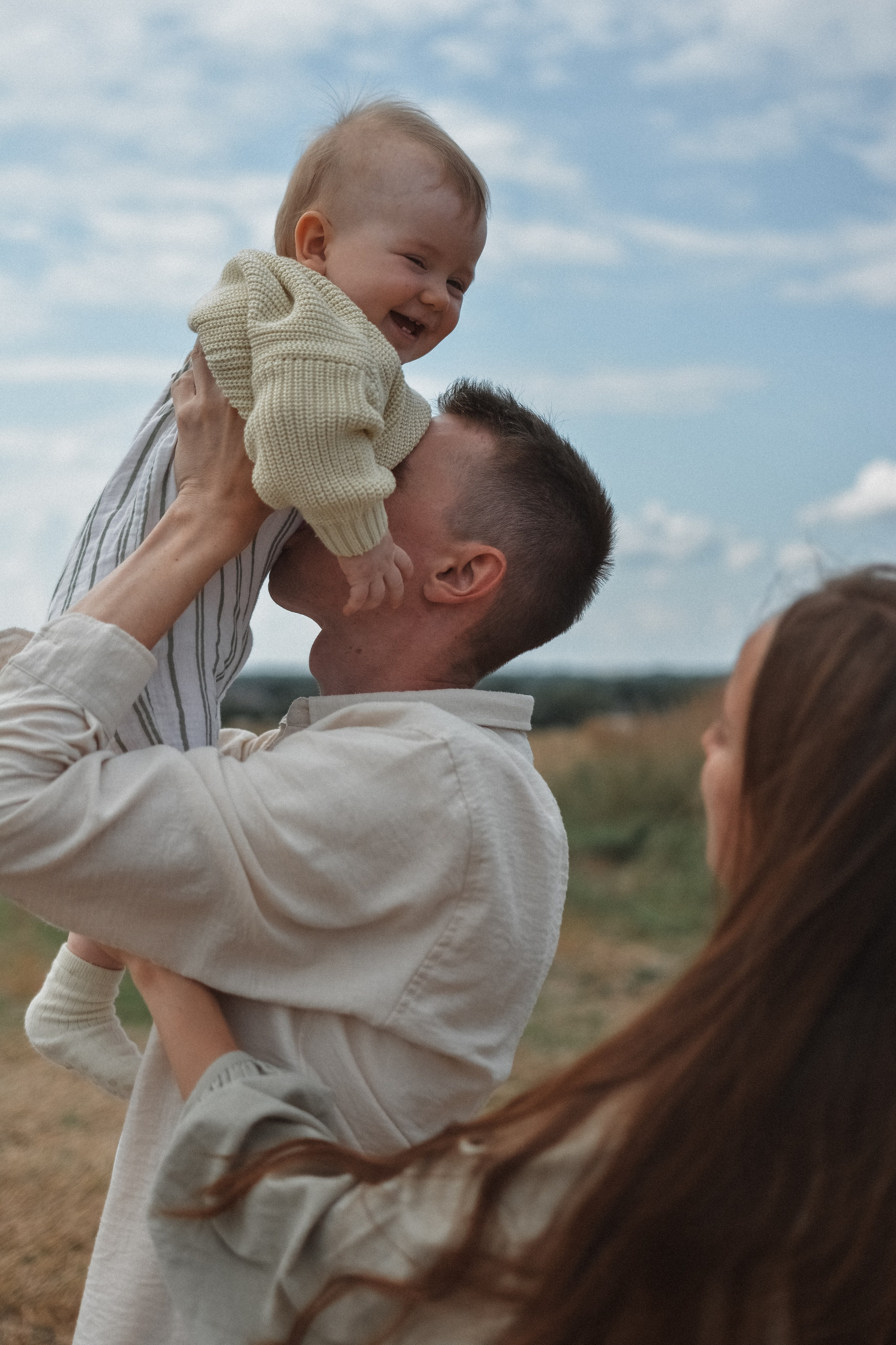 Семейная серия в поле. Alenasokolowa.ru