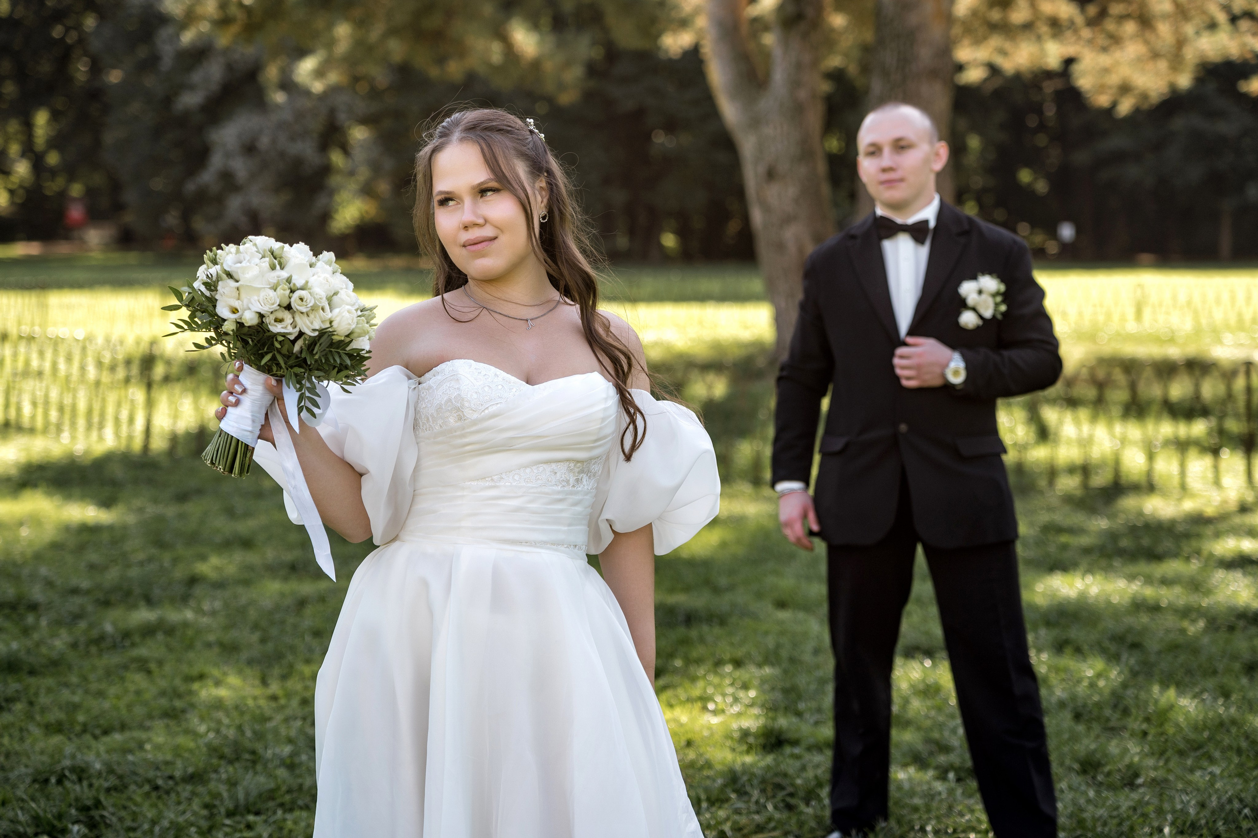 Елизавета и Артем. ЗАГС и прогулка. Фотограф и видеограф в Москве и Московской области Мария Вишня