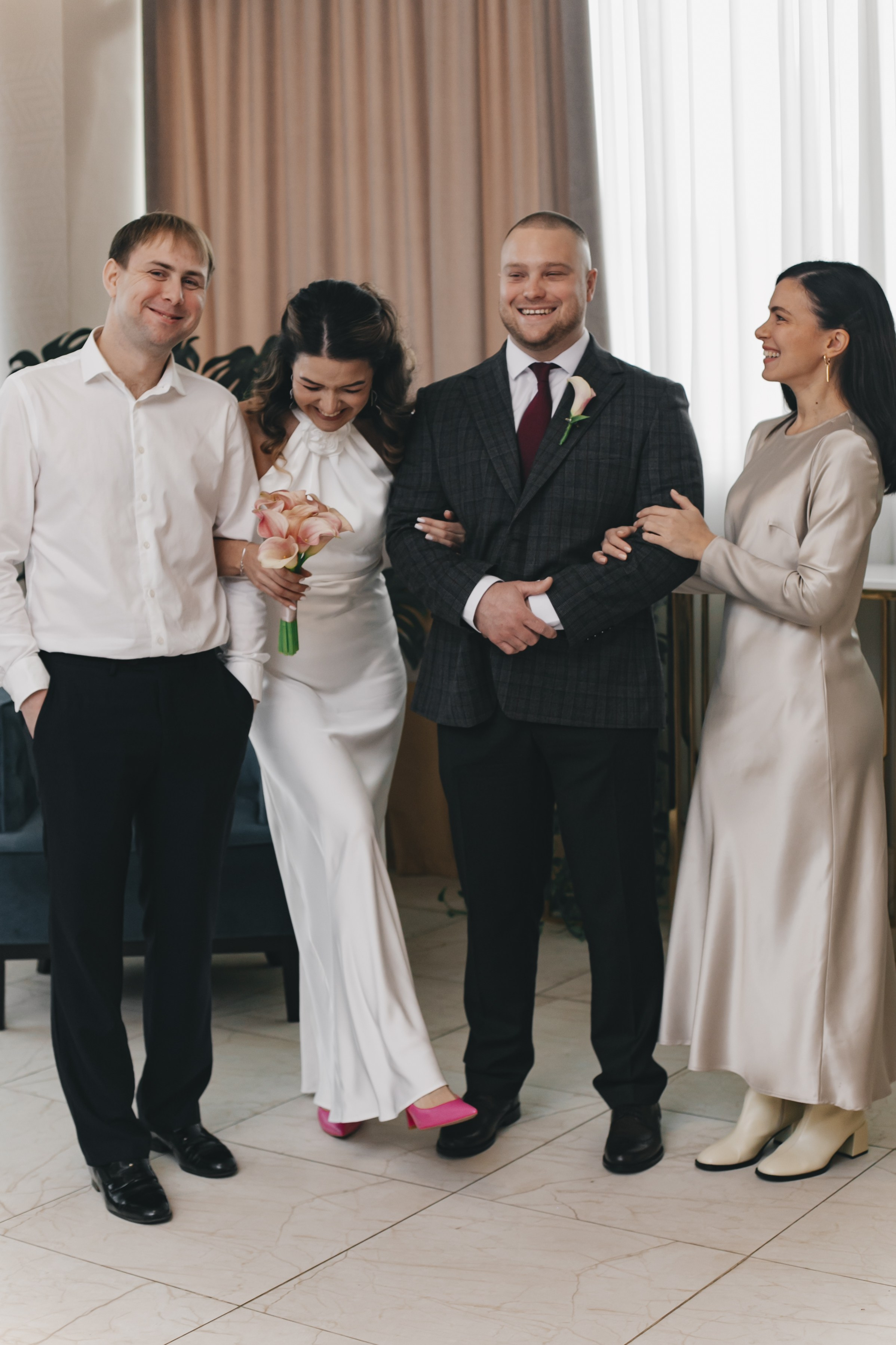 Анонс Артём и Аида, Савёловский отдел ЗАГС, прогулка ул. Бутырская, свадебная фотосъёмка «Кросс Студио», зал «Вега». Фотограф и свадебный фотограф в Москве