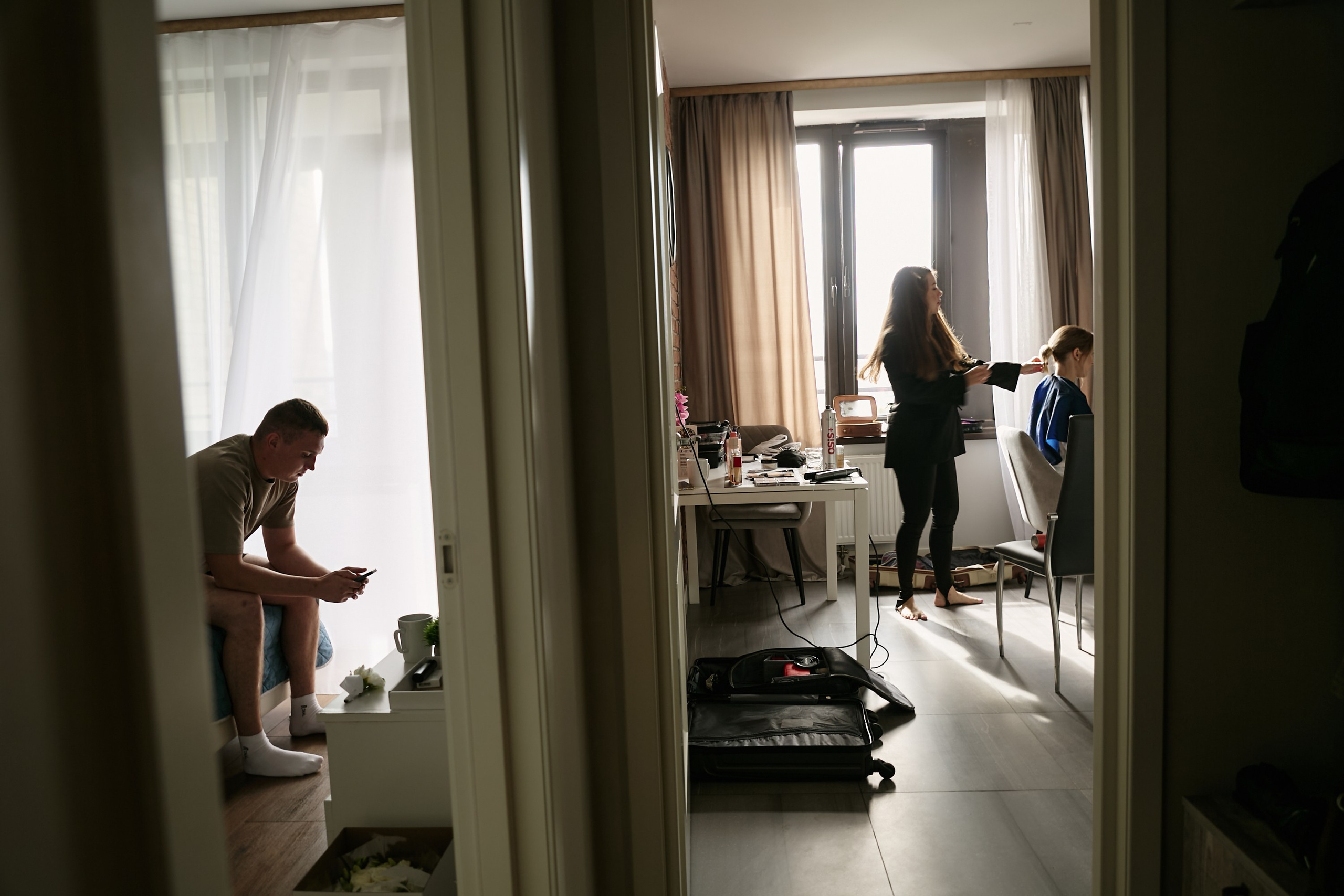 Анонс, свадебная съёмка ул. Новодмитровская, роспись ЗАГС № 4 ул. Бутырская, Иван и Алёна. Фотограф и свадебный фотограф в Москве