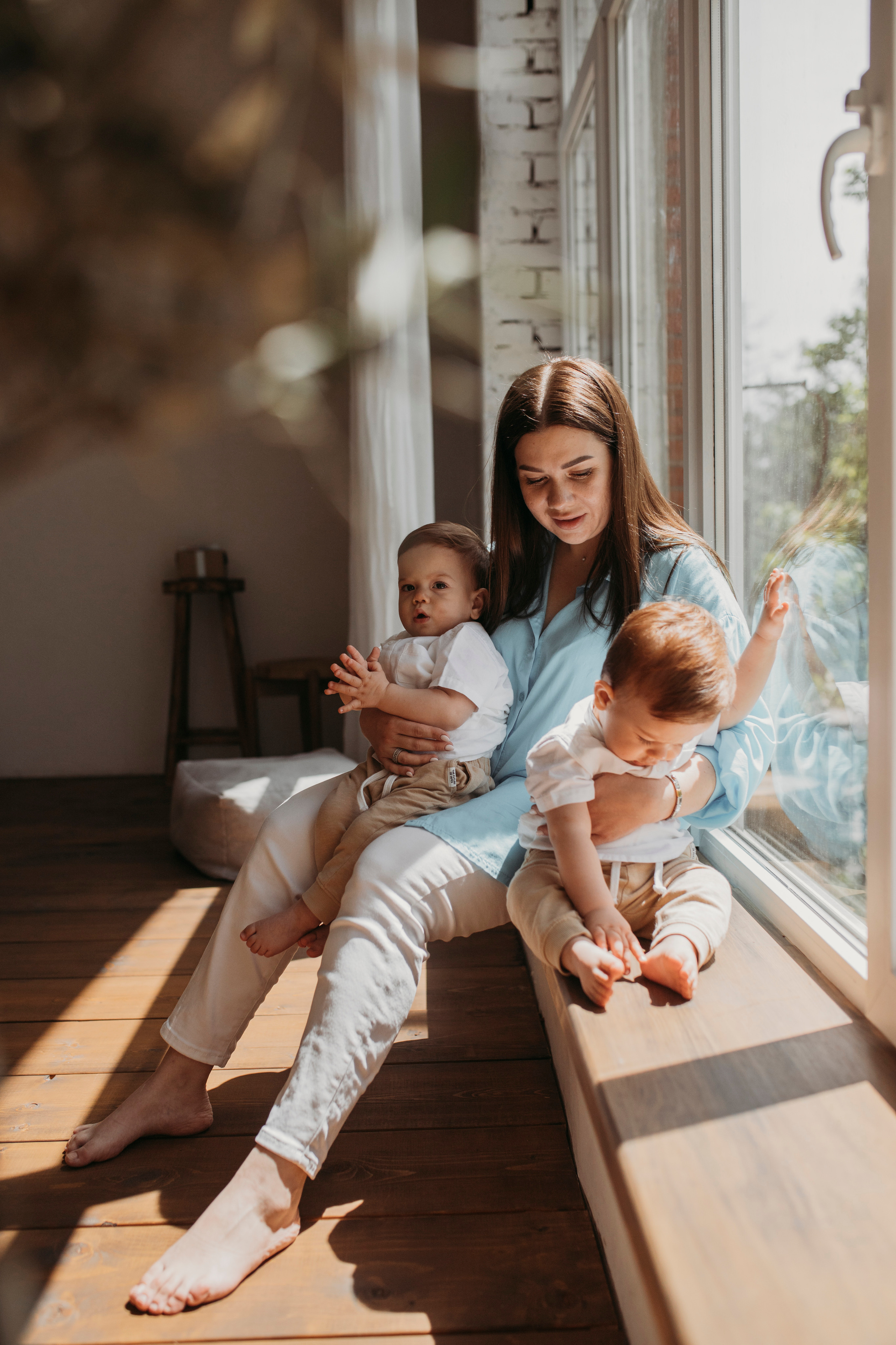 Назару и Мирону 1 год. Семейный фотограф в Краснодаре Коломыцева Евгения