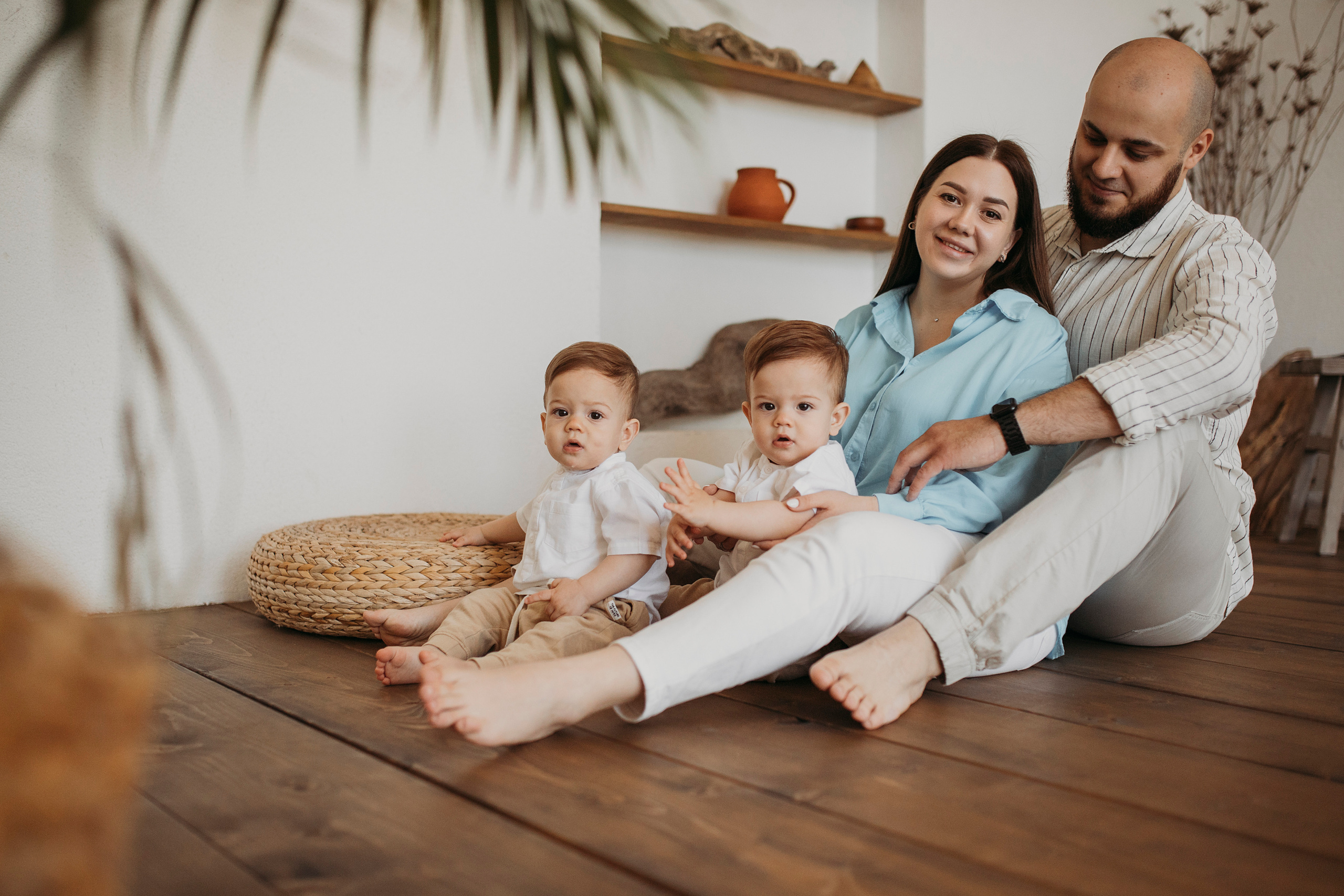 Назару и Мирону 1 год. Семейный фотограф в Краснодаре Коломыцева Евгения
