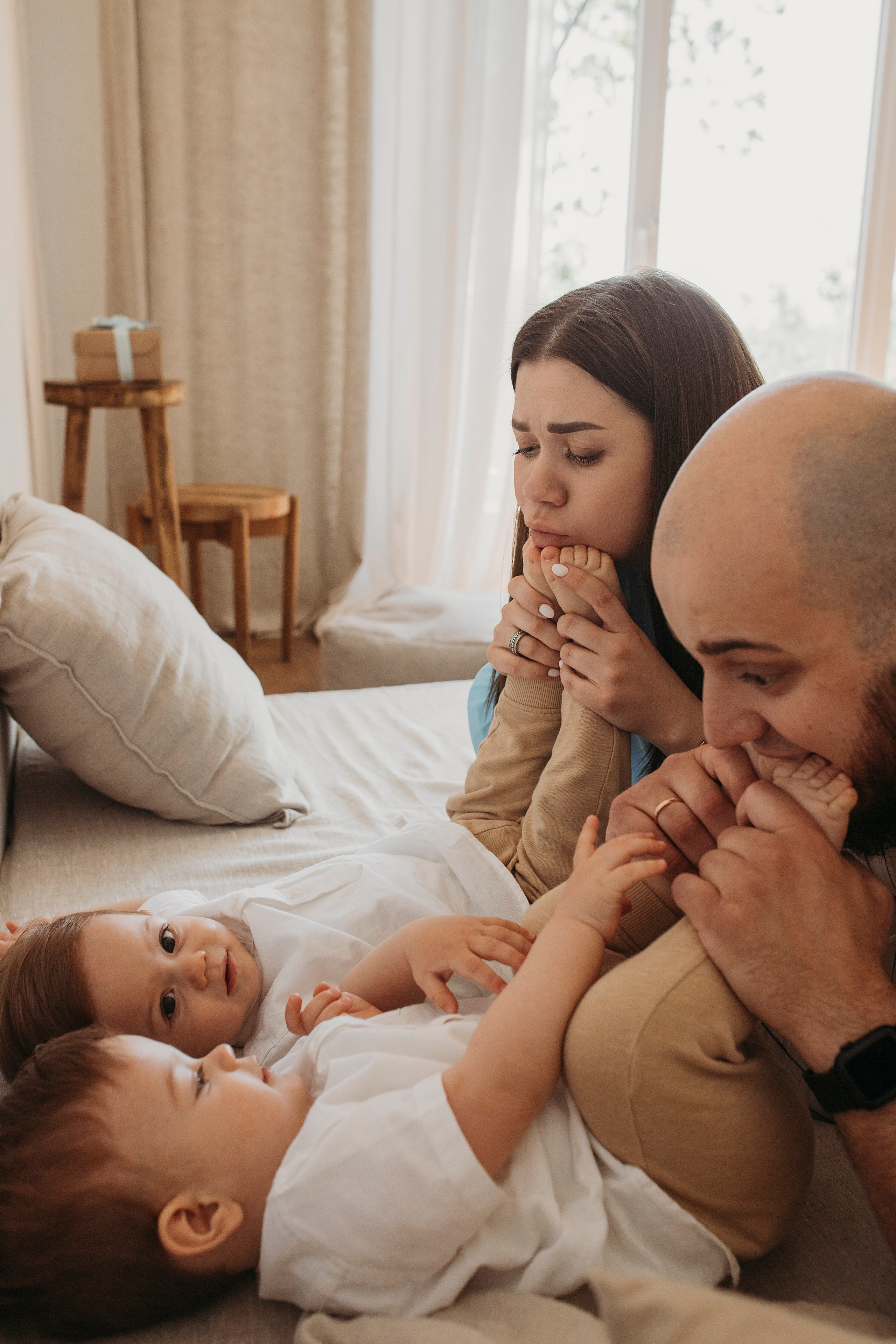 Назару и Мирону 1 год. Семейный фотограф в Краснодаре Коломыцева Евгения
