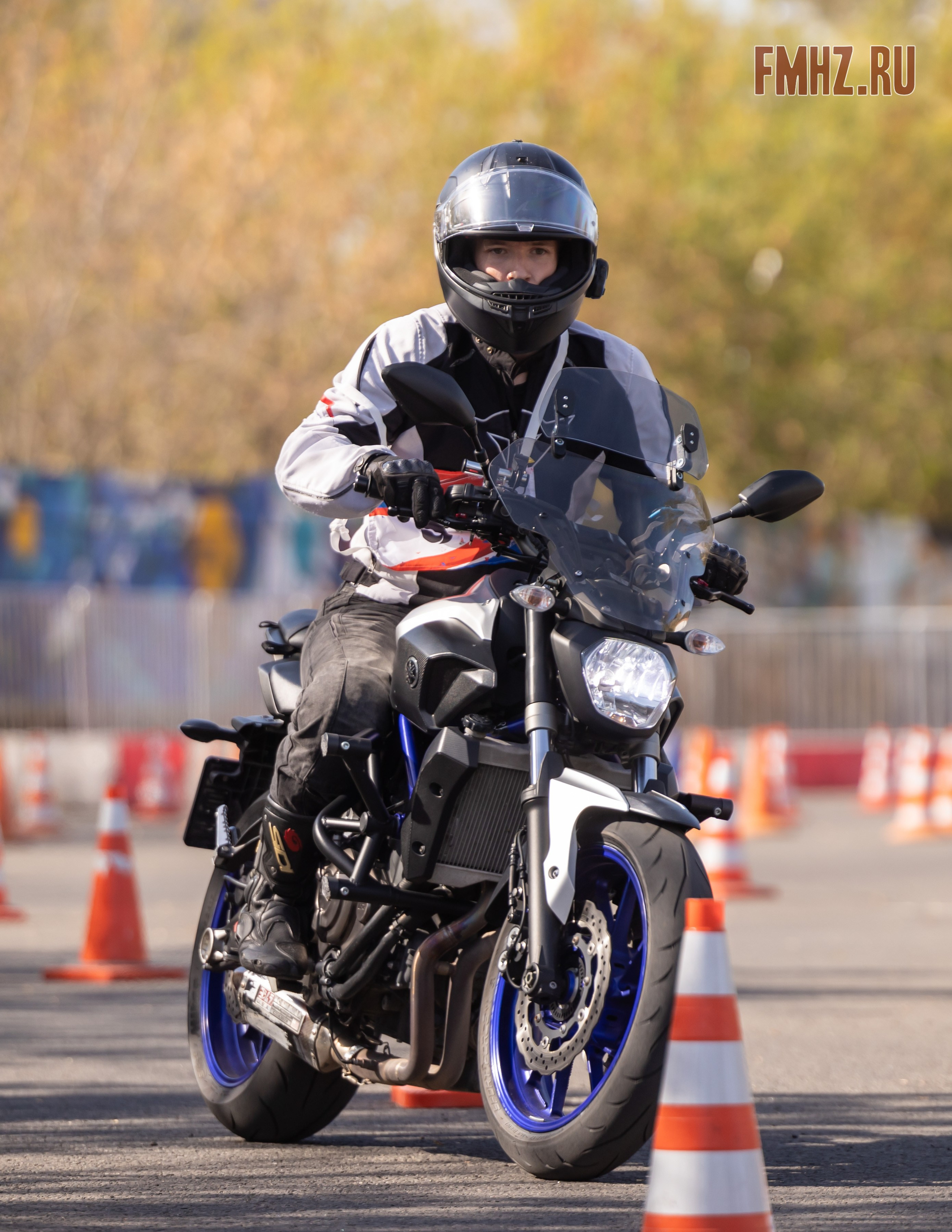 Соревнования по мотоджимхане на площадке Мосгортранс 15.09.2024. Фотограф Владимир Охрименко