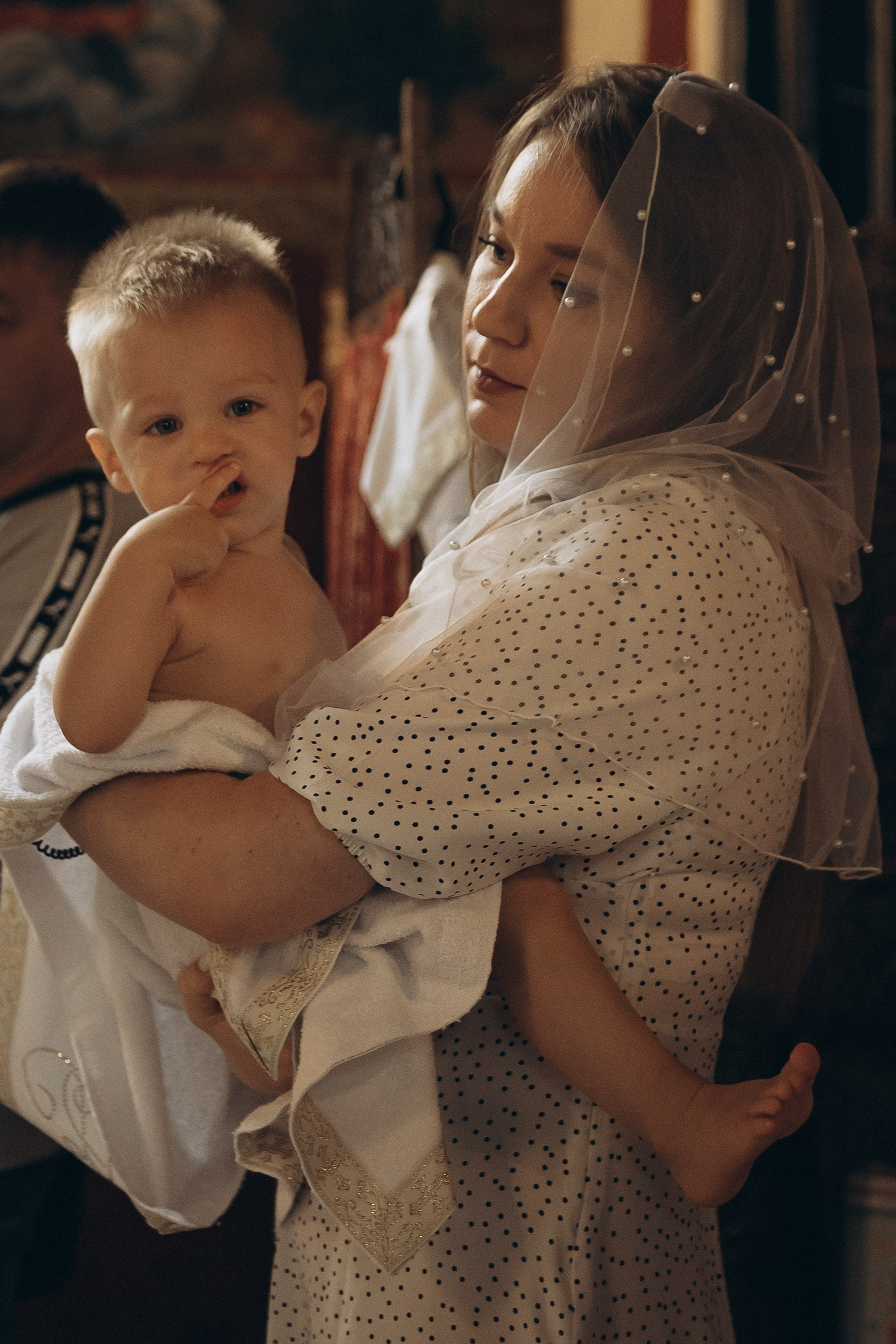 Крещение. Семейный фотограф в Москве и Королеве Евгения Баукова