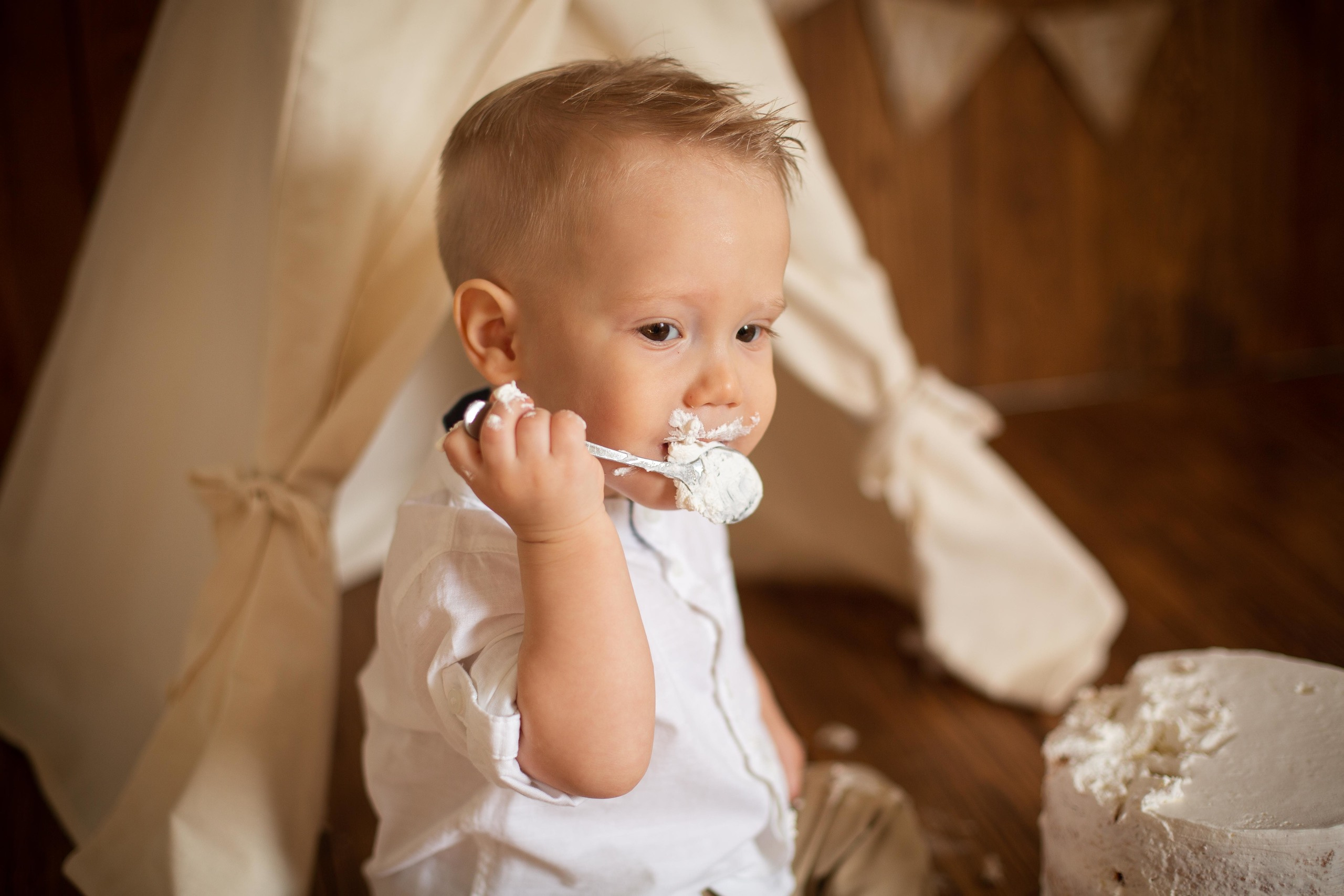 Стилизованная фотоссесия первого годика малыша. Семейный и детский фотограф в Сочи Наталья Вербицкая