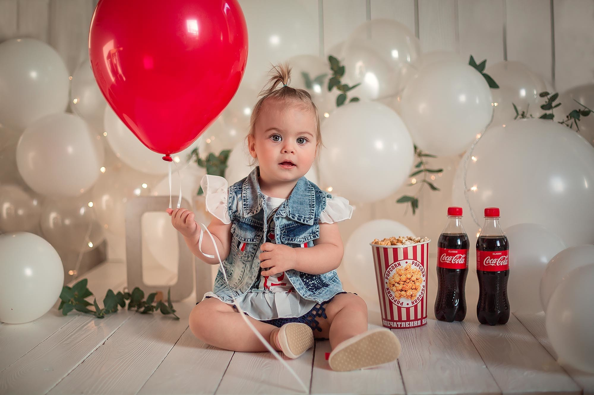 Стилизованная фотоссесия первого годика малыша. Семейный и детский фотограф в Сочи Наталья Вербицкая