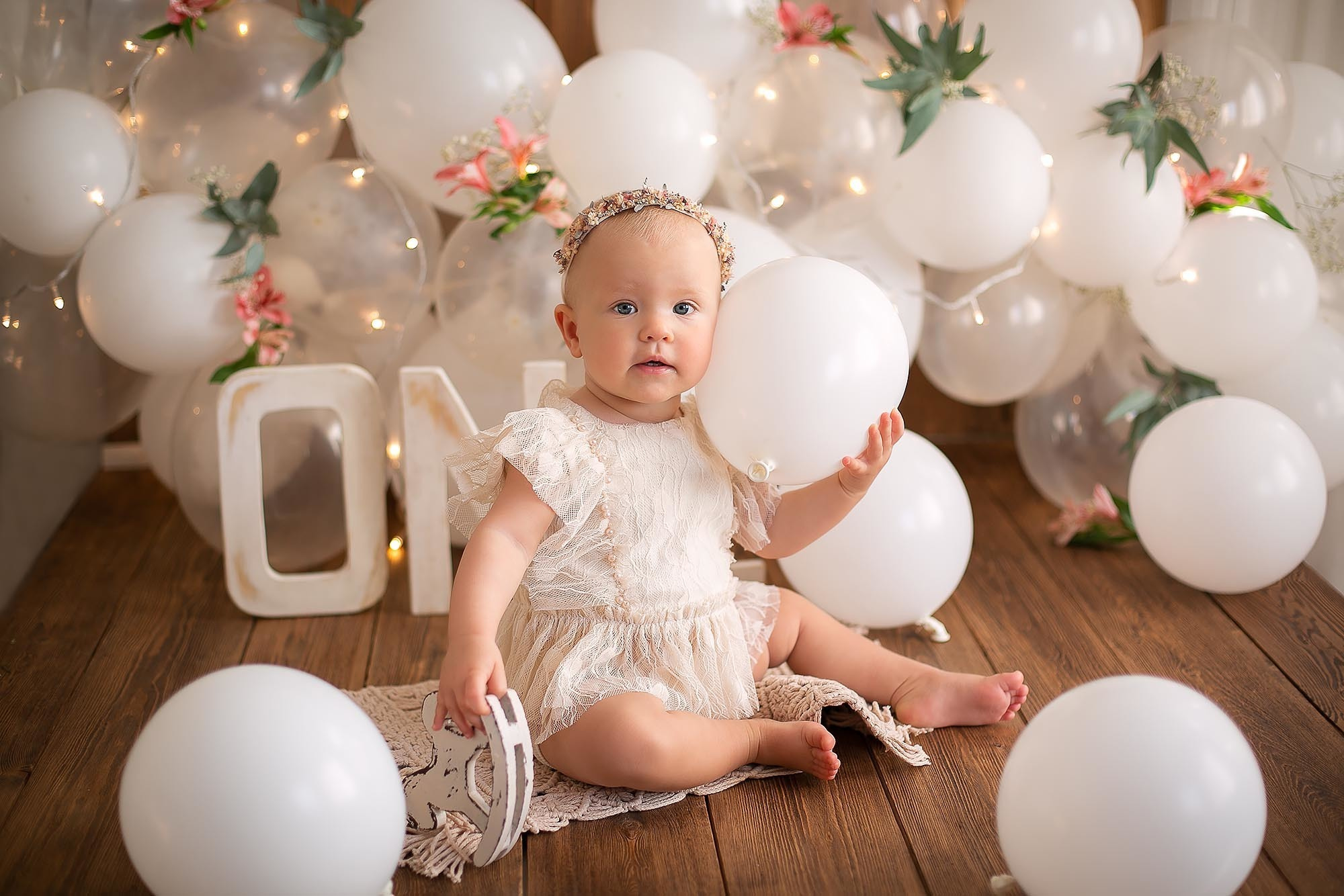 Стилизованная фотоссесия первого годика малыша. Семейный и детский фотограф в Сочи Наталья Вербицкая