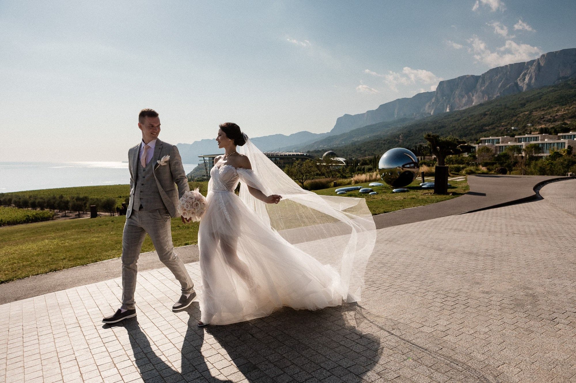 Владимир и Алина — Свадьба в отеле Mriya Resort & Spa. Свадебный фотограф, фотосъемка в Крыму, Севастополе, Симферополе, Ялте