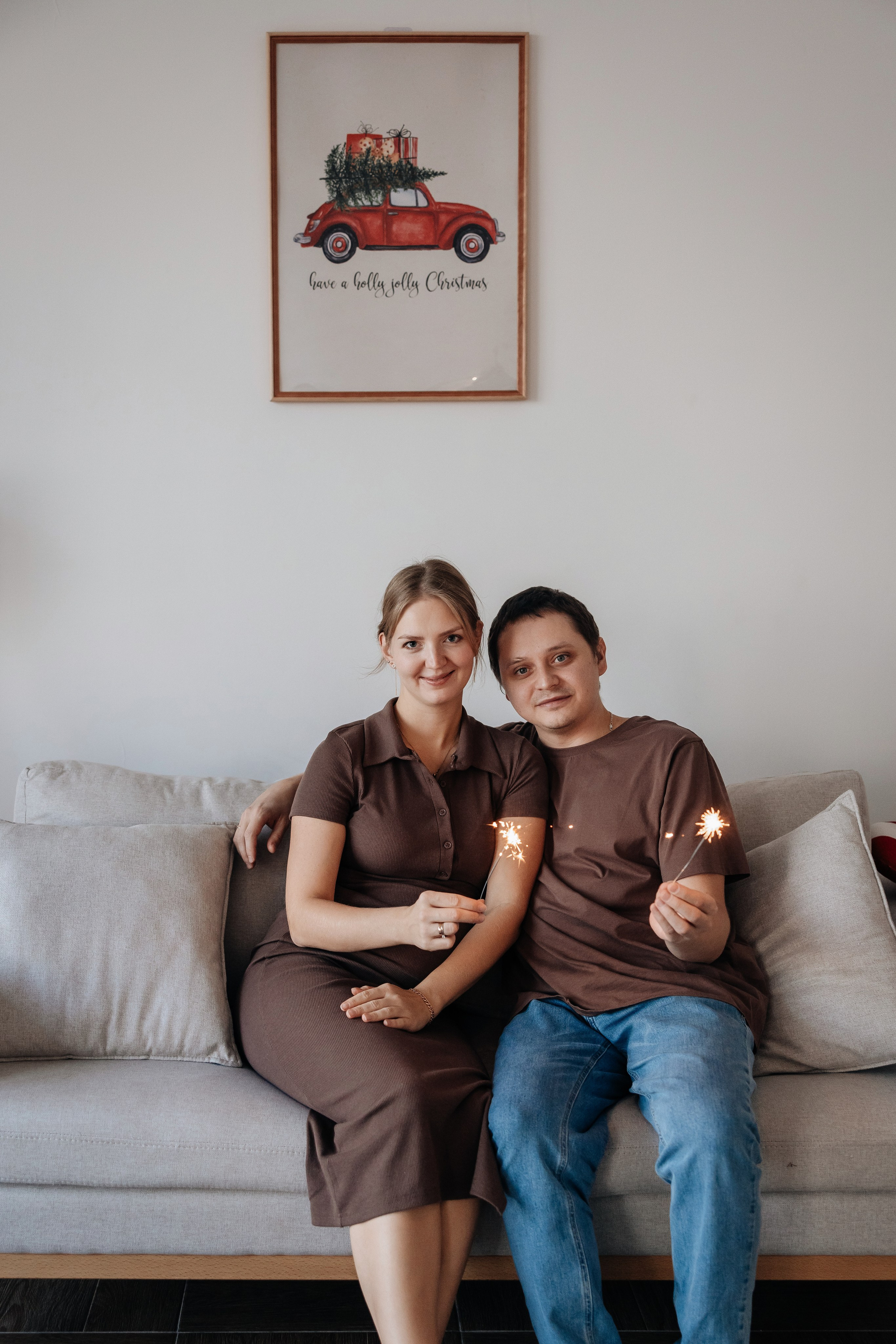 Новогодняя сьемка в студии Палитра. Фотограф в Анапе Ксения Дягилева