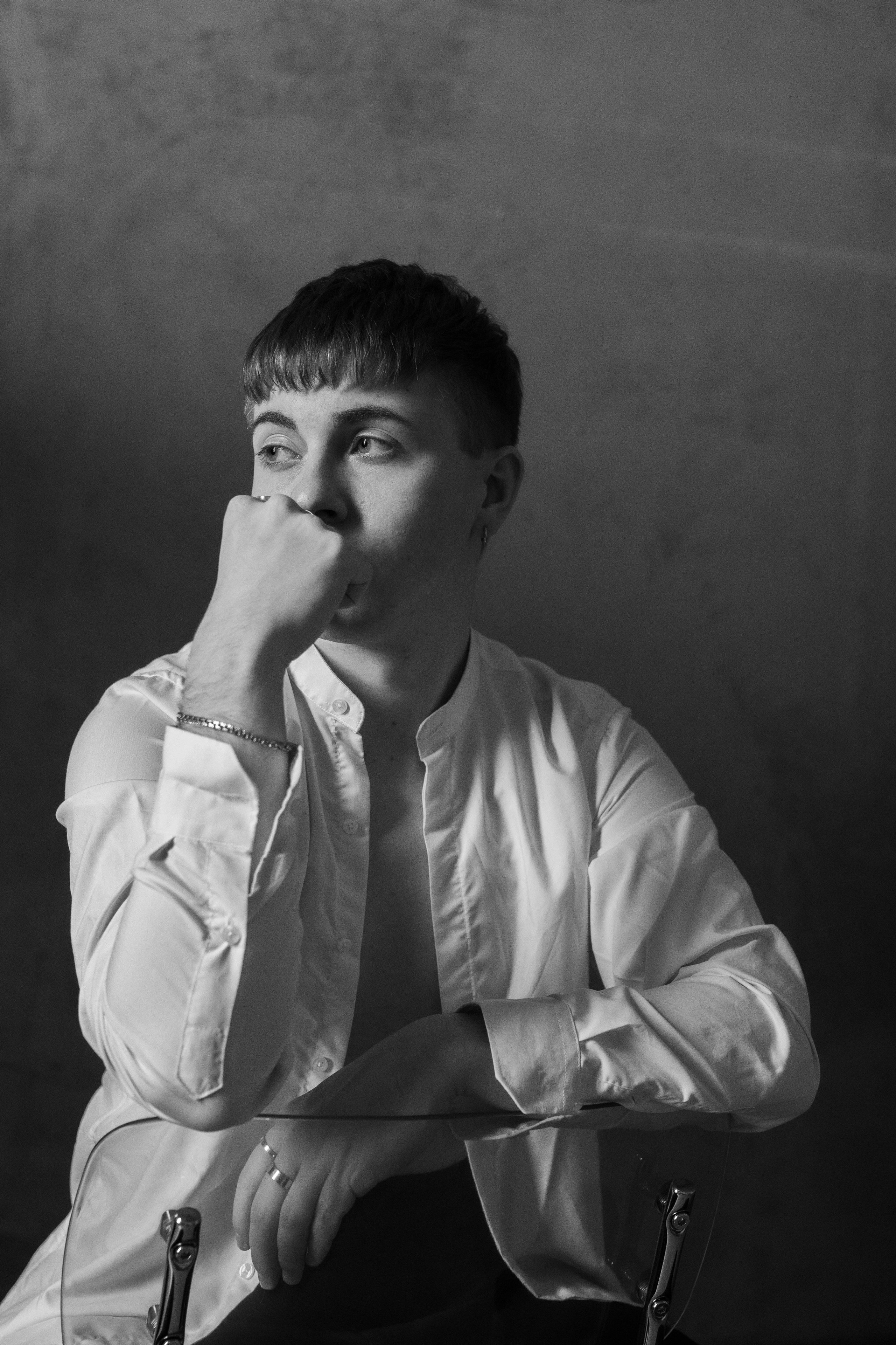 Мужской черно-белый портрет. Фотограф и видеограф в Москве Анна Матюхина