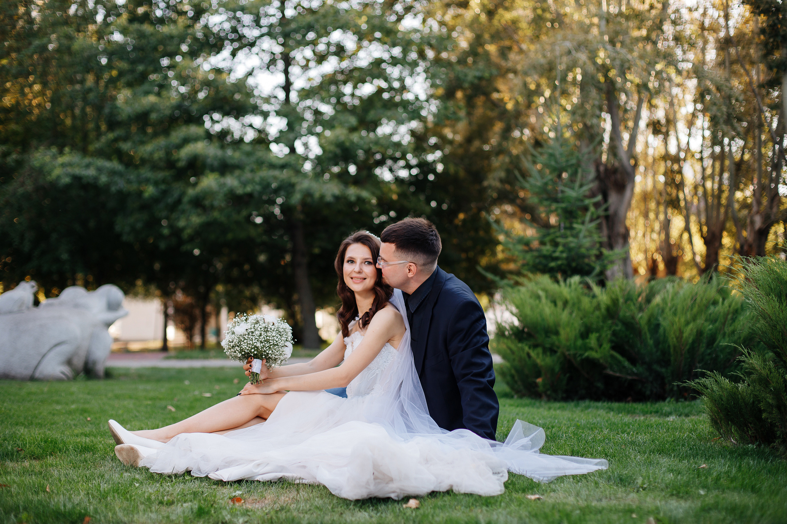 Свадебная прогулка. Свадебный и семейный фотограф в городе Воронеж. Ирина Боловина