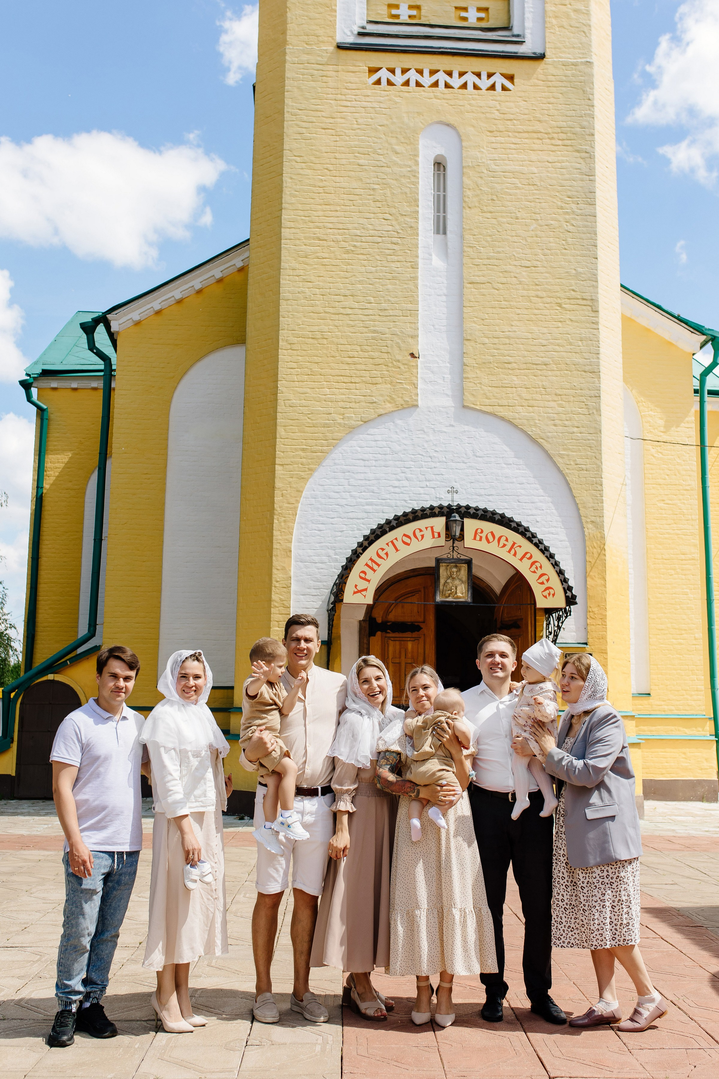 Крещение Луки. Свадебный и семейный фотограф Екатерина Иванова