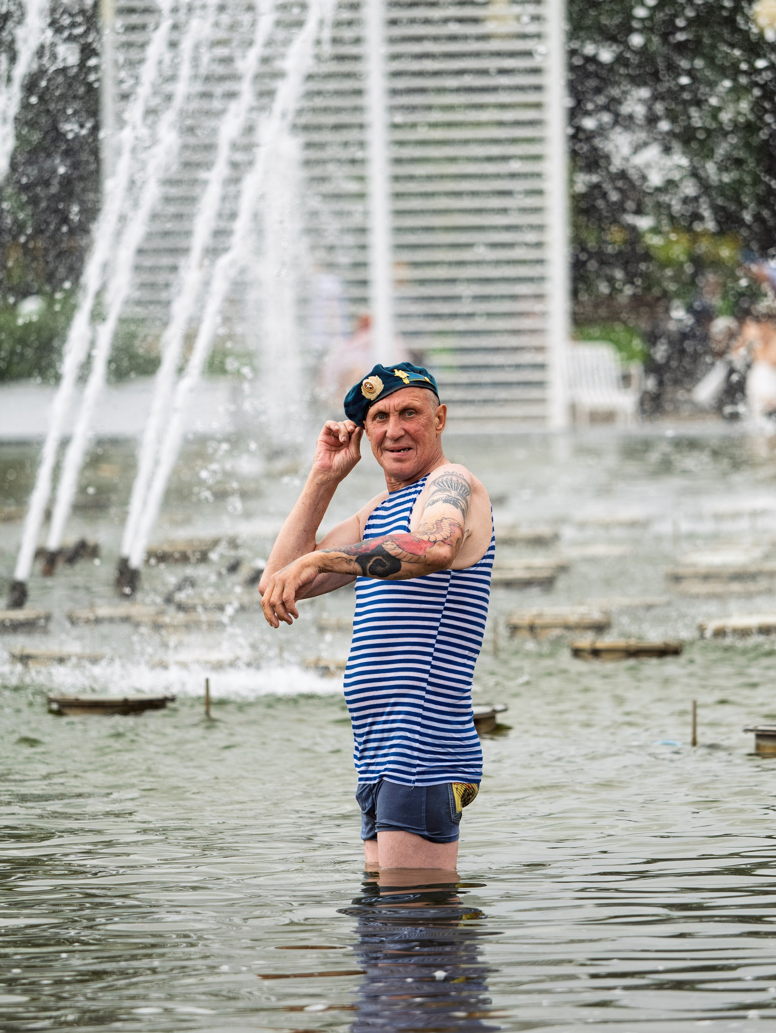 Празднование 95-летия ВДВ в парке горького 2 августа 2025 гола. Фотограф Никифоров-Гордеев Сергей. Москва и МО