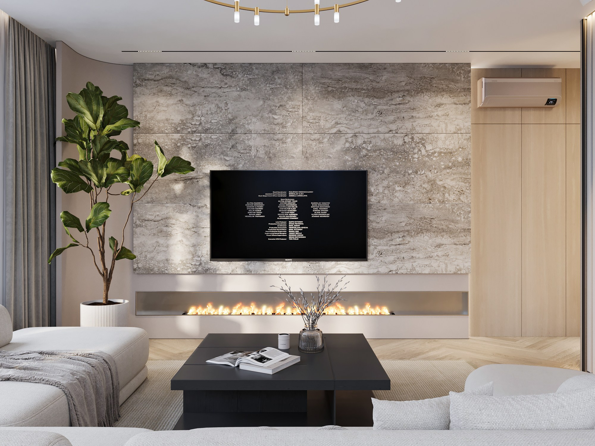 ЖК «Аль-Фараби 27», 120 м². Room Design Studio