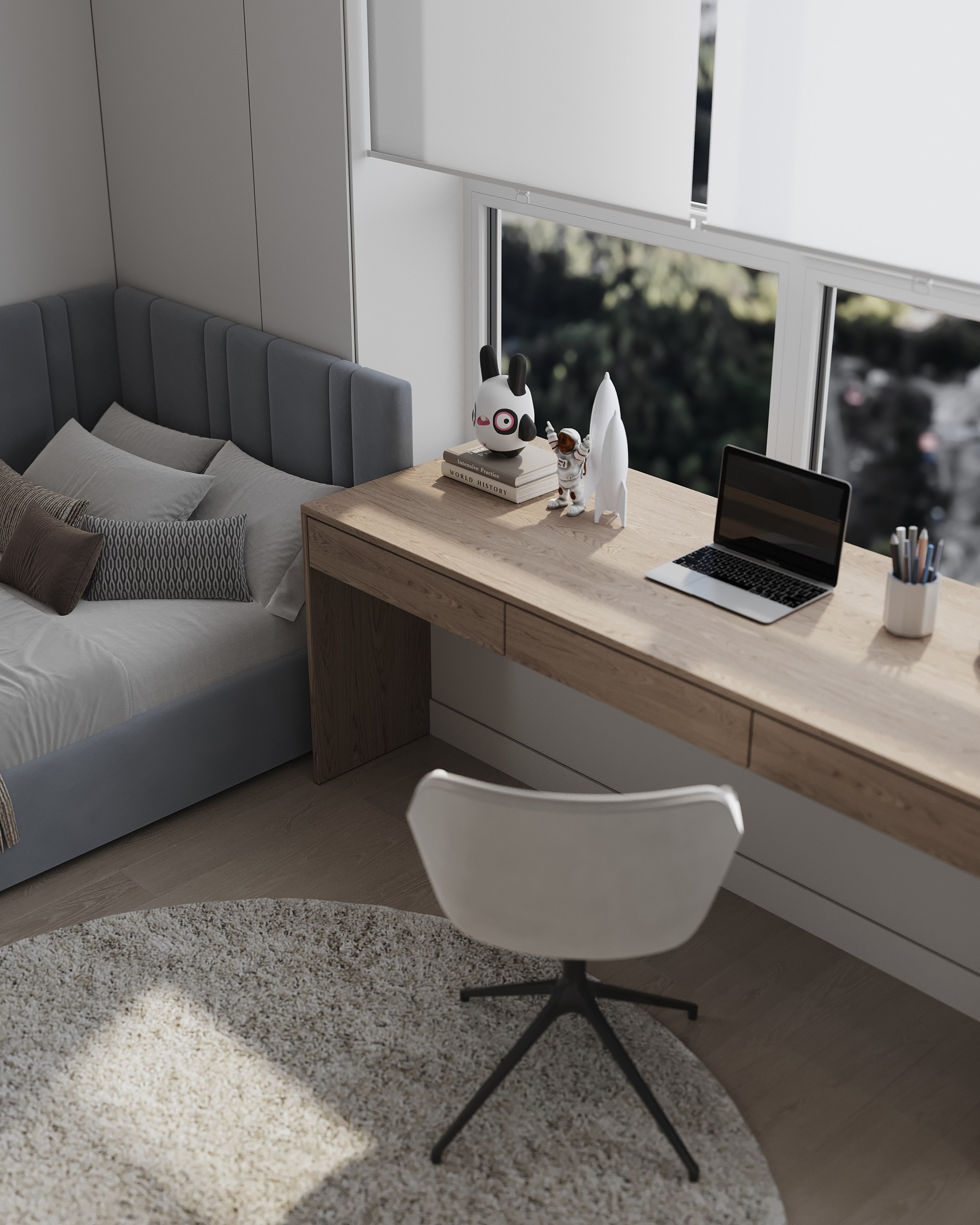 ЖК «Аль-Фараби 27», 73 м². Room Design Studio