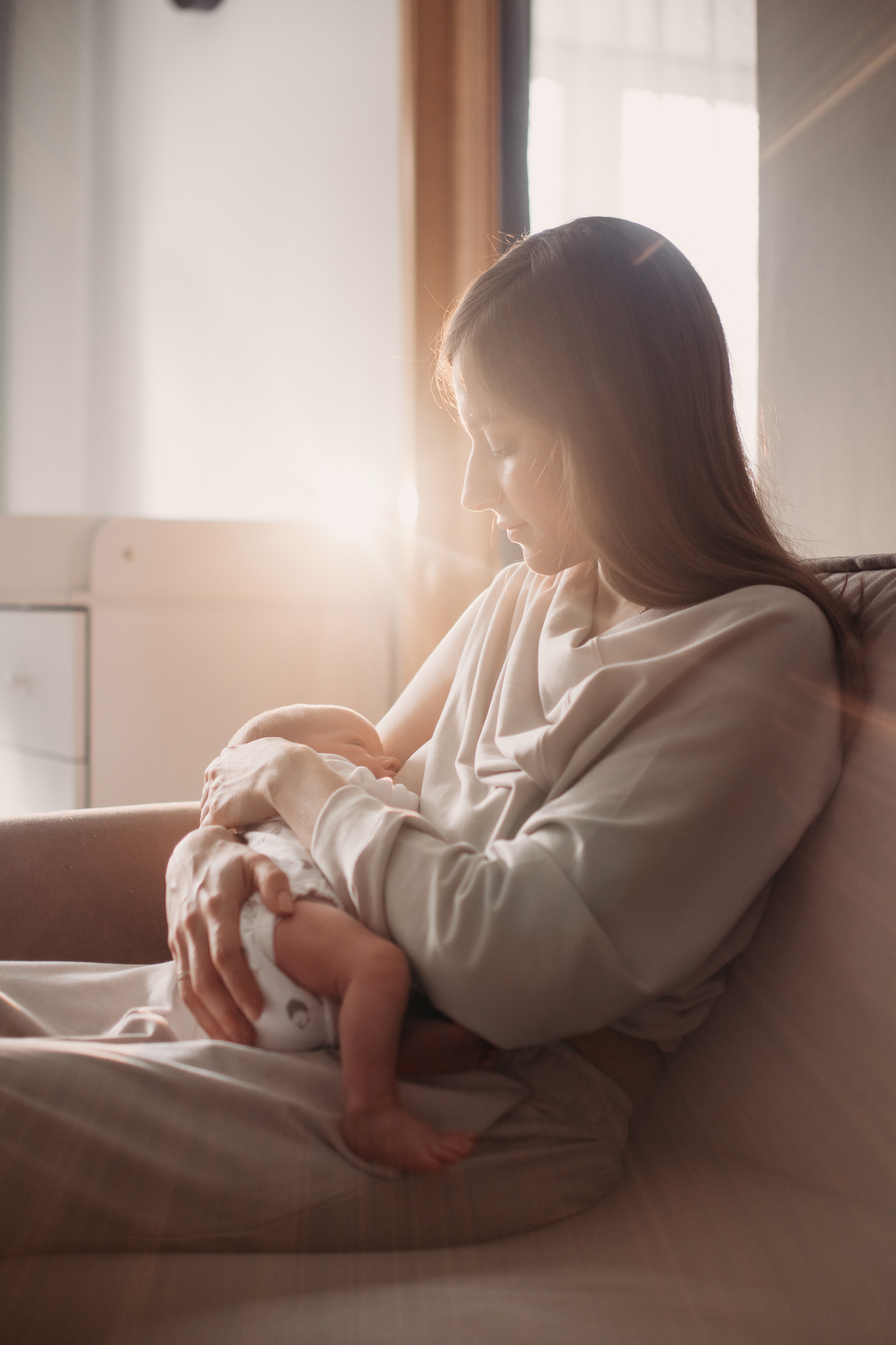 Домашняя фотосессия с новорожденным. Семейный фотограф Екатеринбург Черепанова Олеся