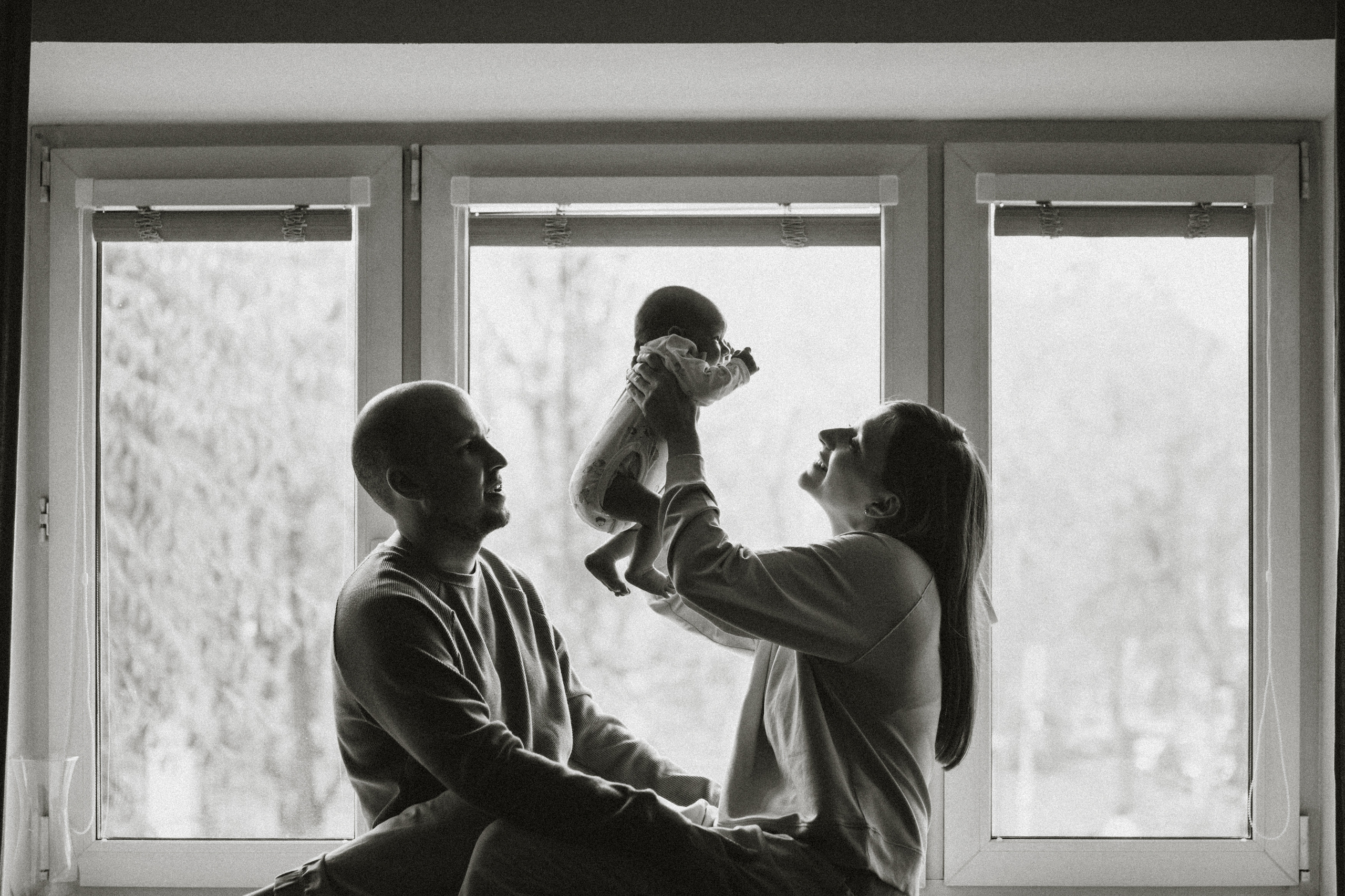 Домашняя фотосессия с новорожденным. Семейный фотограф Екатеринбург Черепанова Олеся