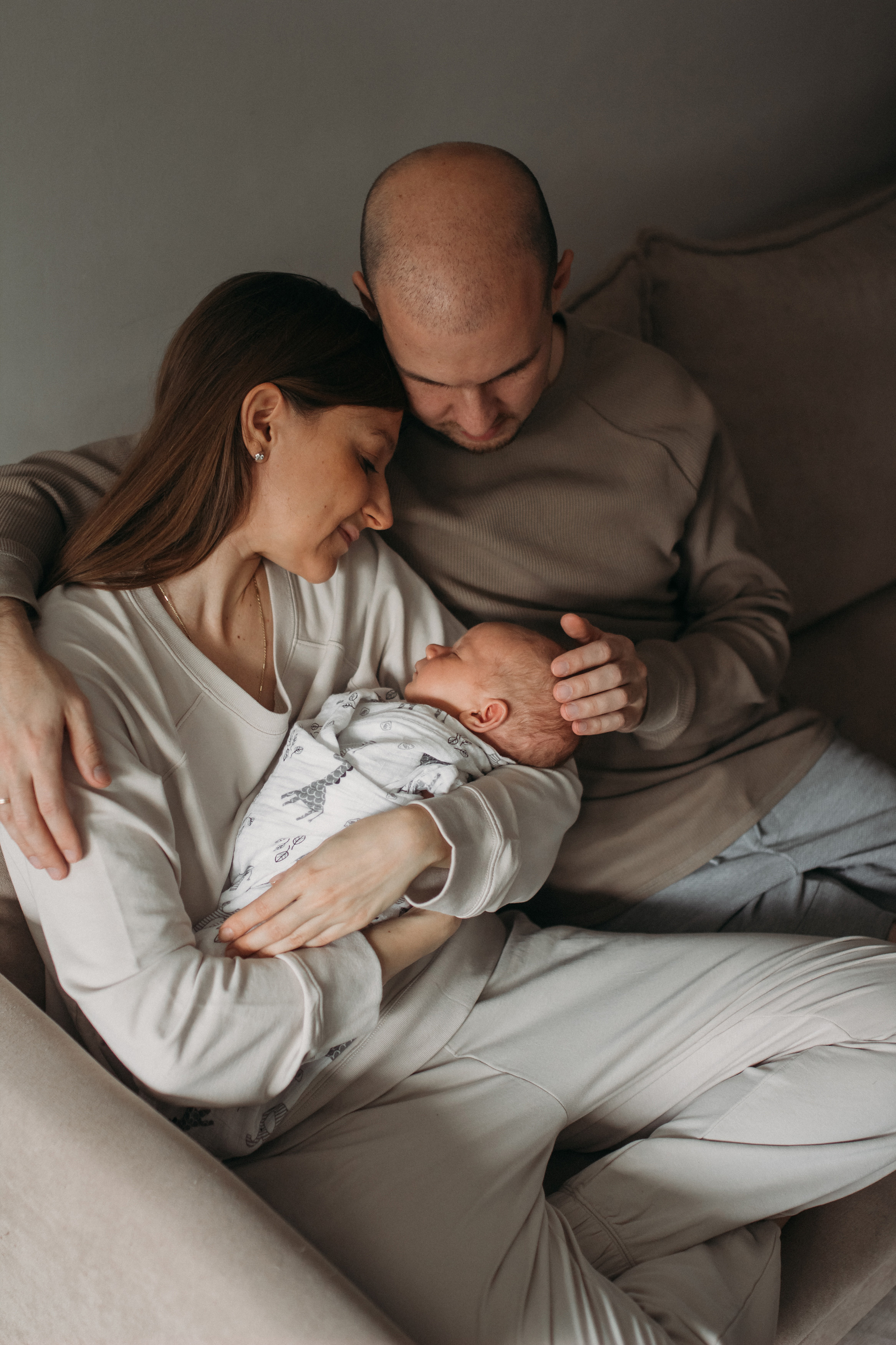 Домашняя фотосессия с новорожденным. Семейный фотограф Екатеринбург Черепанова Олеся