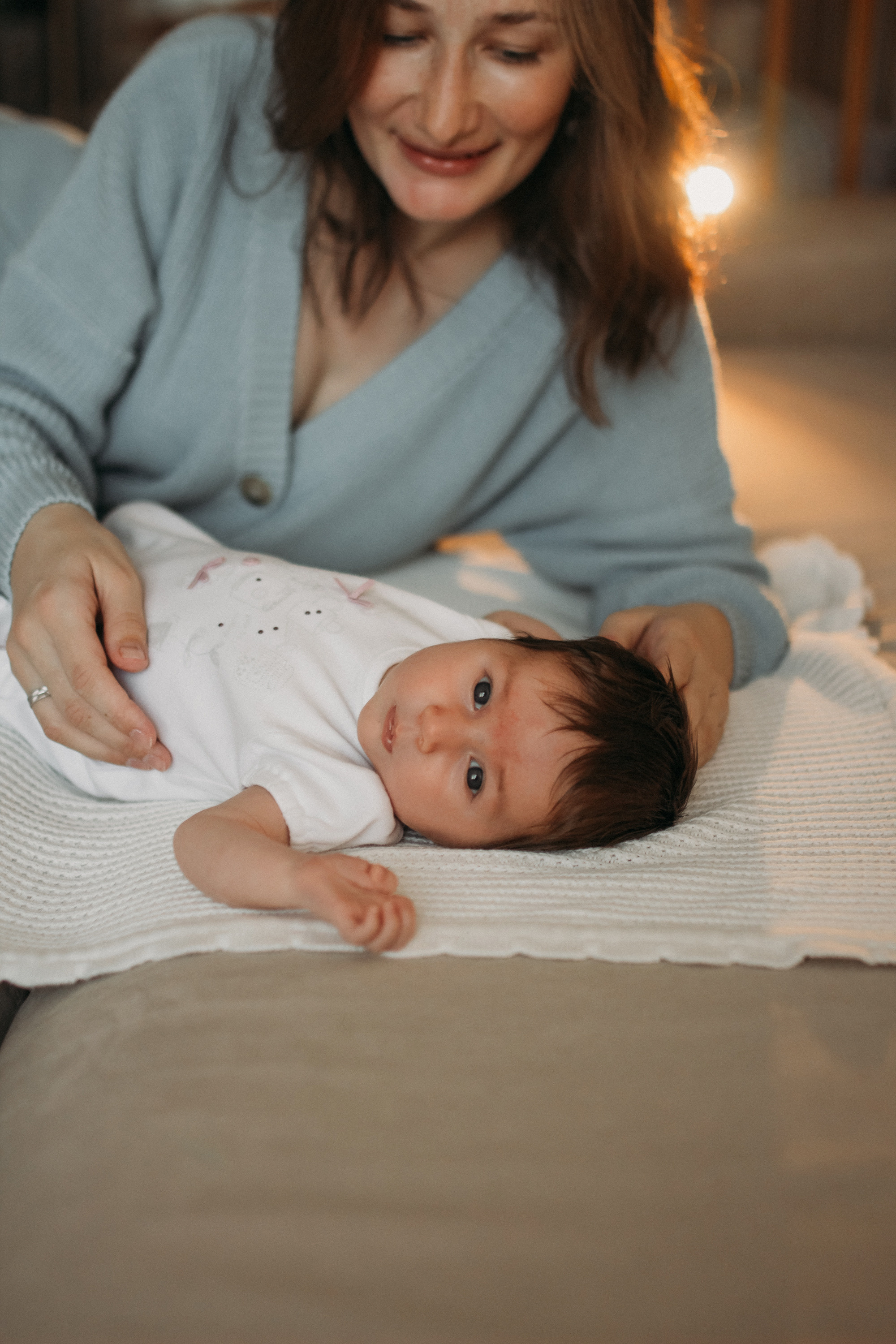 Домашняя newborn фотосессия. Семейный фотограф Екатеринбург Черепанова Олеся