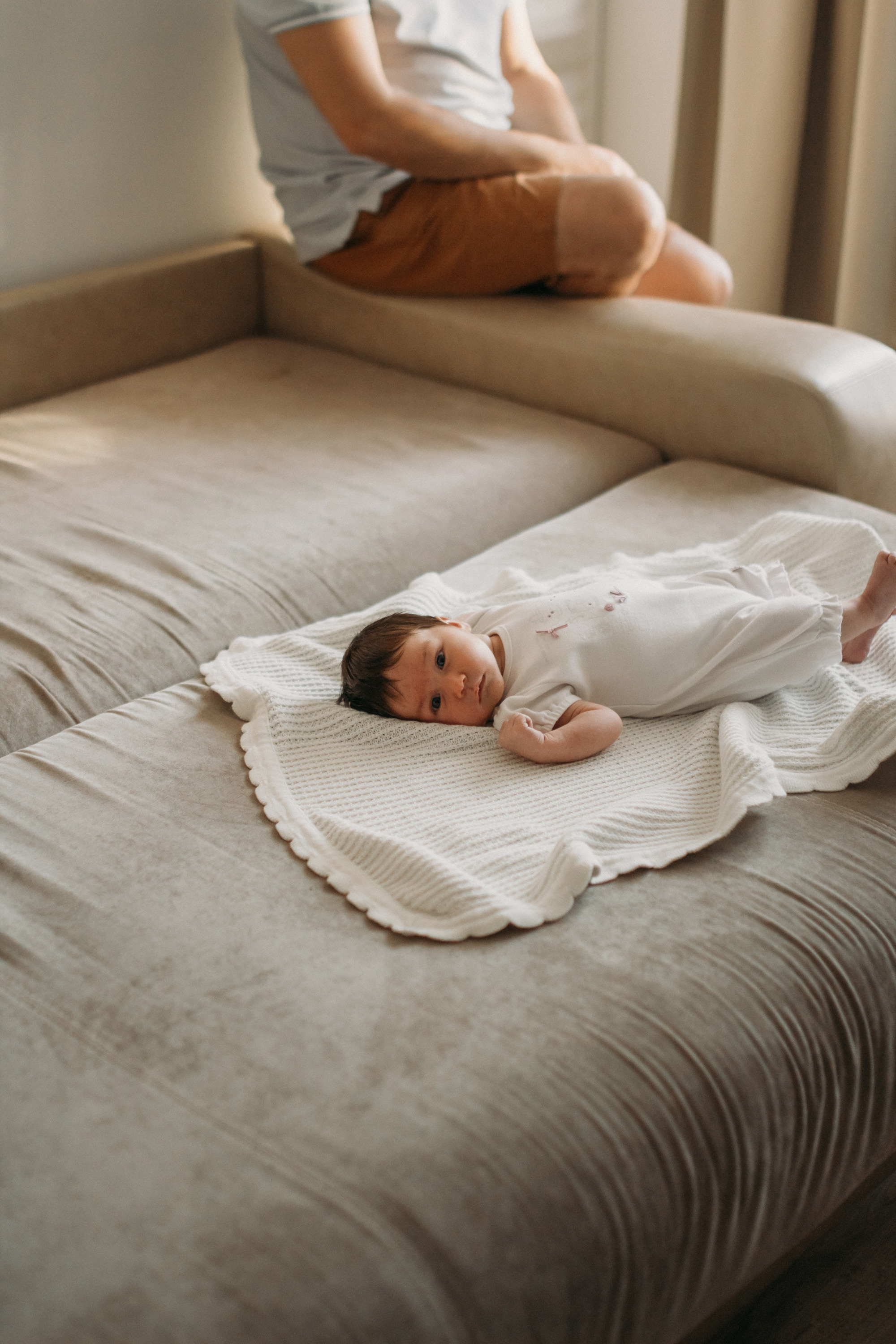 Домашняя newborn фотосессия. Семейный фотограф Екатеринбург Черепанова Олеся