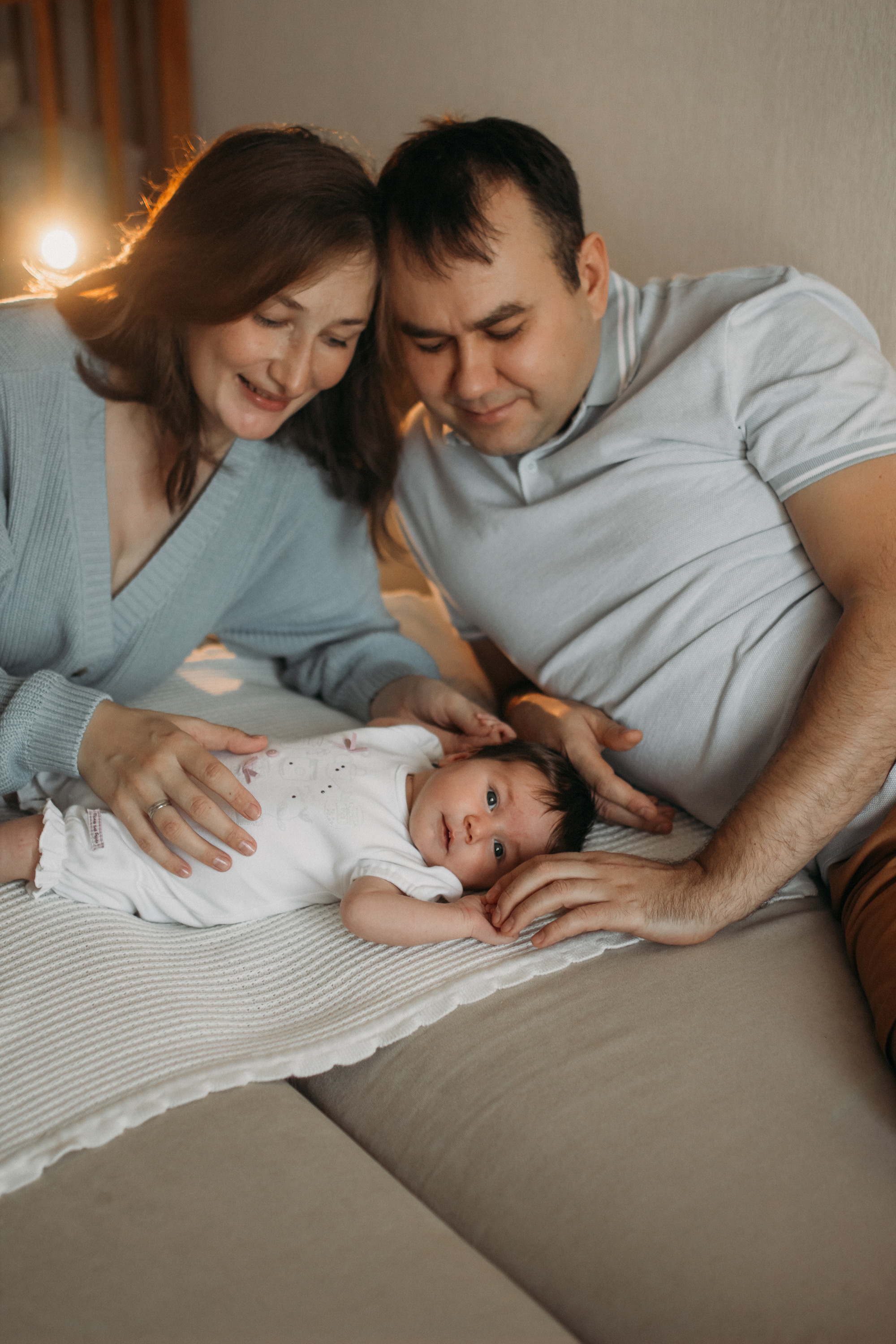 Домашняя newborn фотосессия. Семейный фотограф Екатеринбург Черепанова Олеся