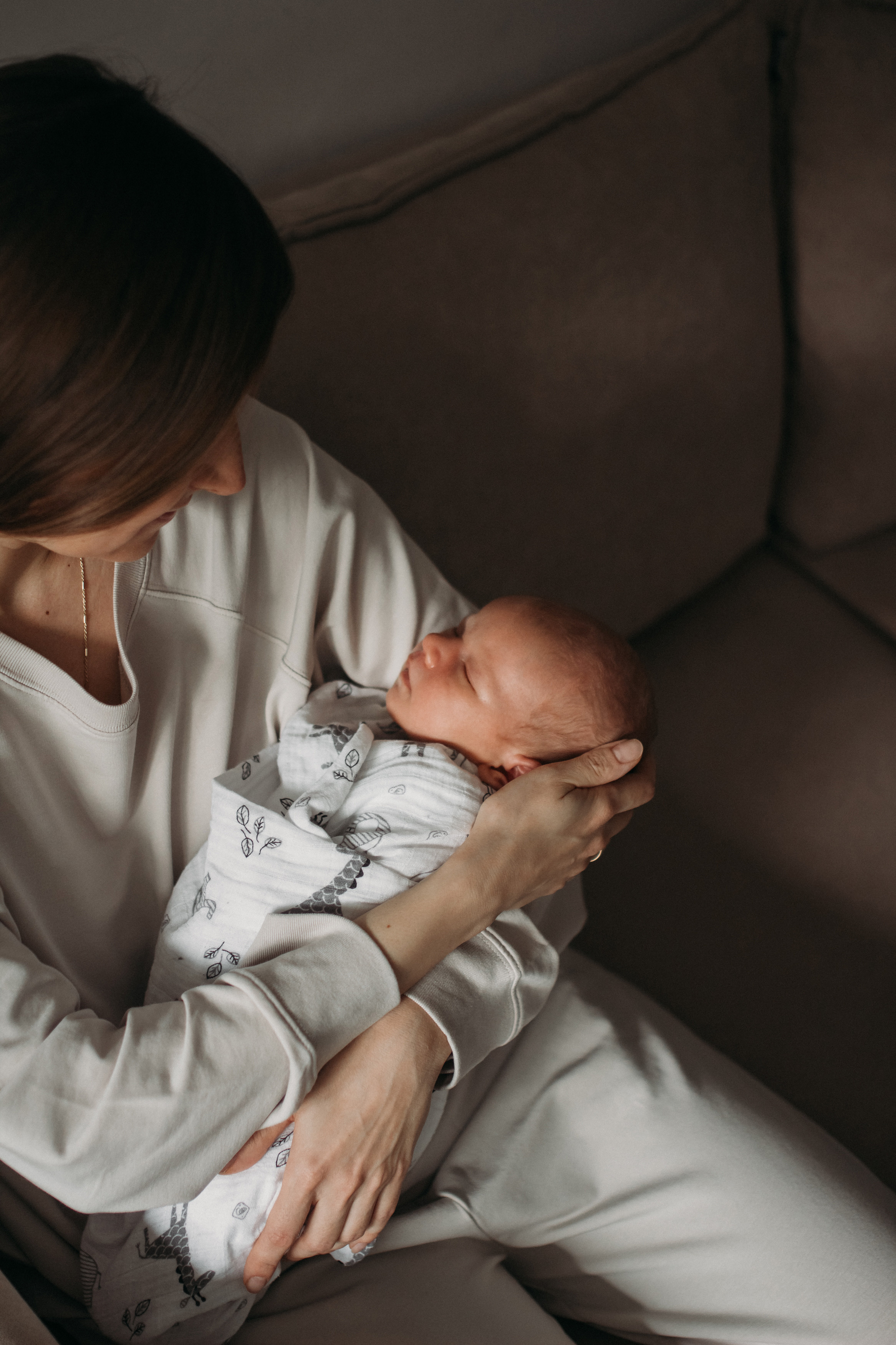 Домашняя фотосессия с новорожденным. Семейный фотограф Екатеринбург Черепанова Олеся