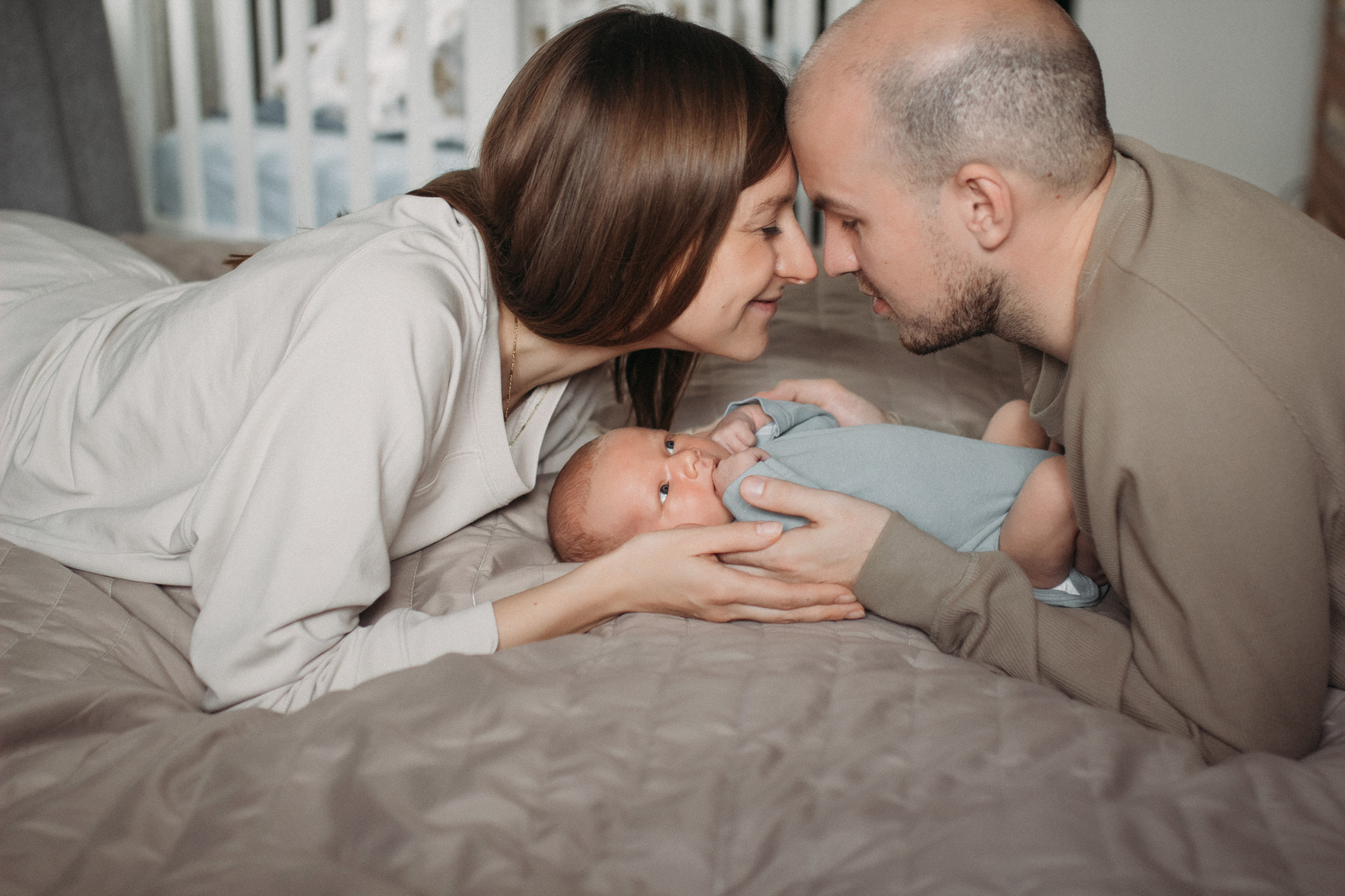 Домашняя фотосессия с новорожденным. Семейный фотограф Екатеринбург Черепанова Олеся