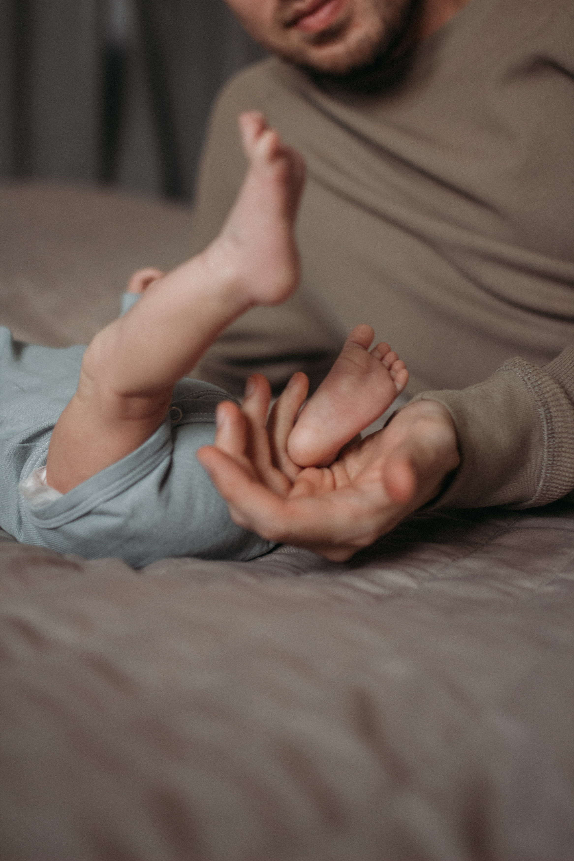 Домашняя фотосессия с новорожденным. Семейный фотограф Екатеринбург Черепанова Олеся