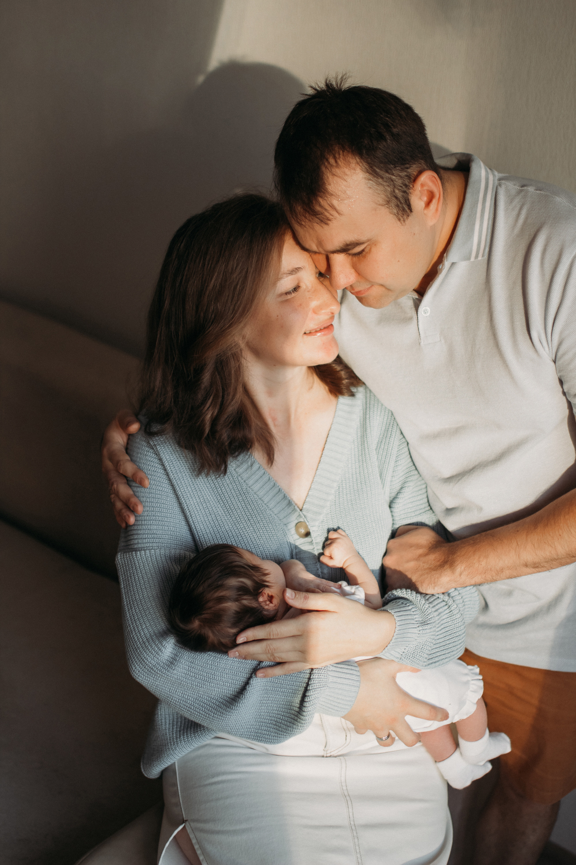 Домашняя newborn фотосессия. Семейный фотограф Екатеринбург Черепанова Олеся