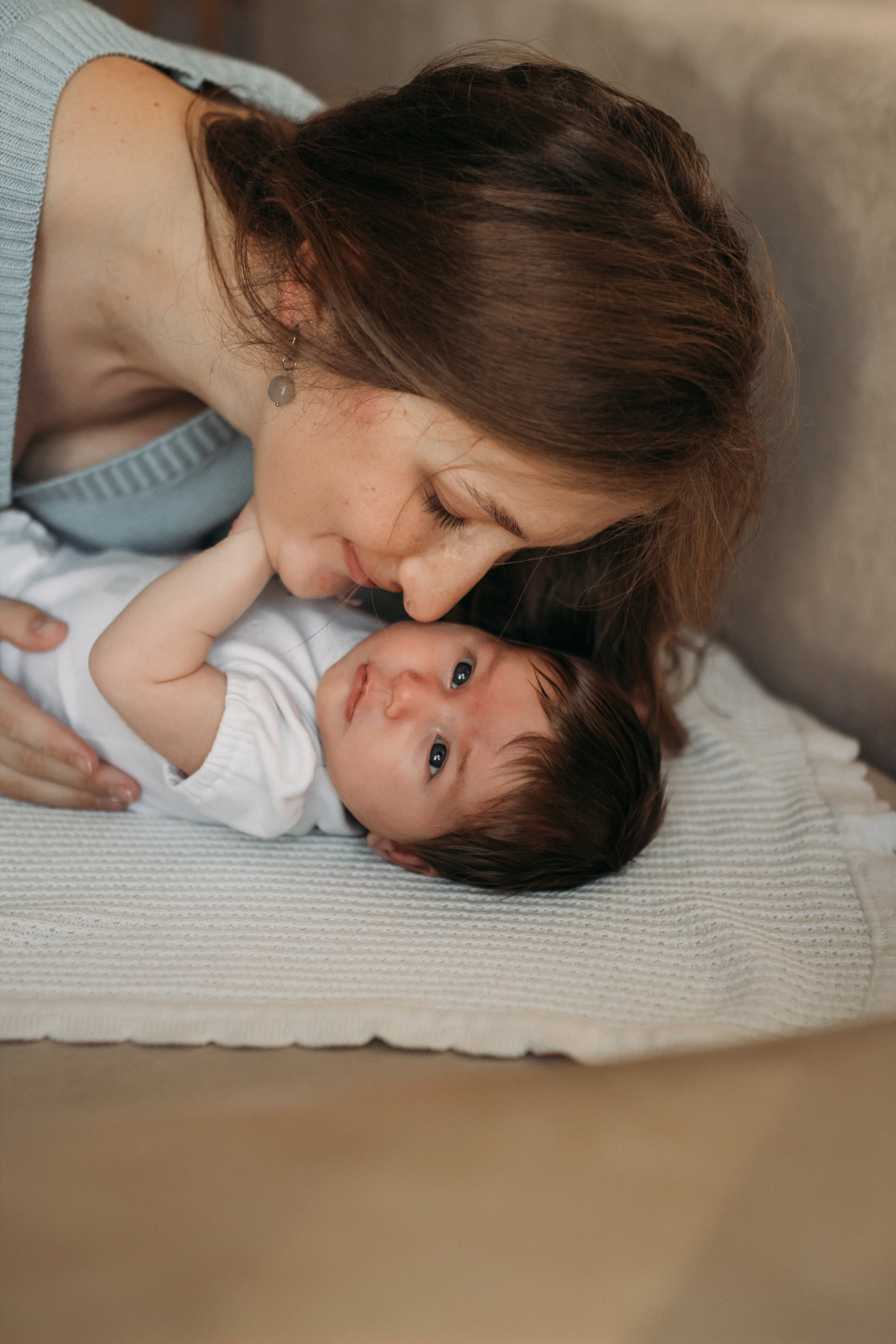 Домашняя newborn фотосессия. Семейный фотограф Екатеринбург Черепанова Олеся