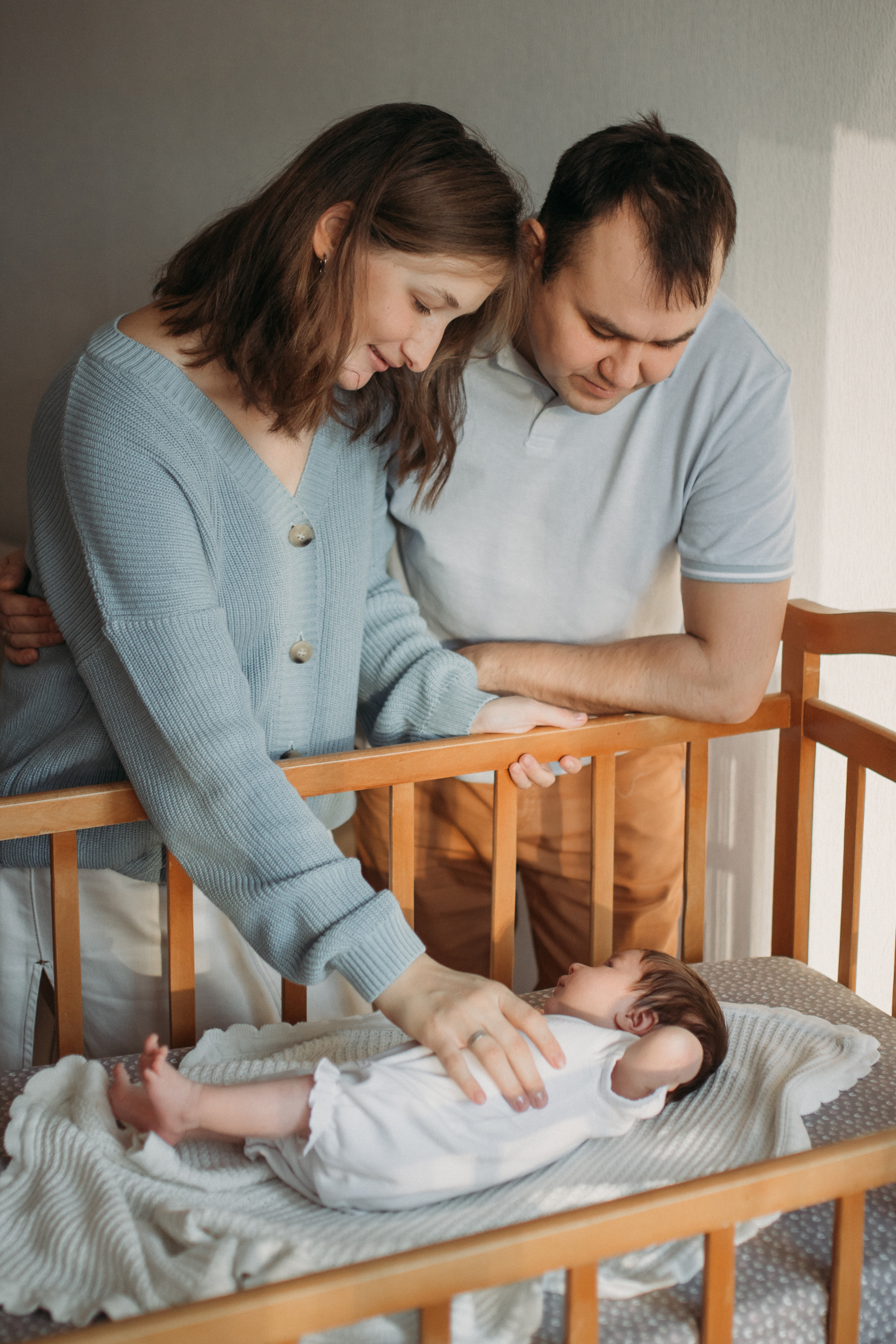 Домашняя newborn фотосессия. Семейный фотограф Екатеринбург Черепанова Олеся