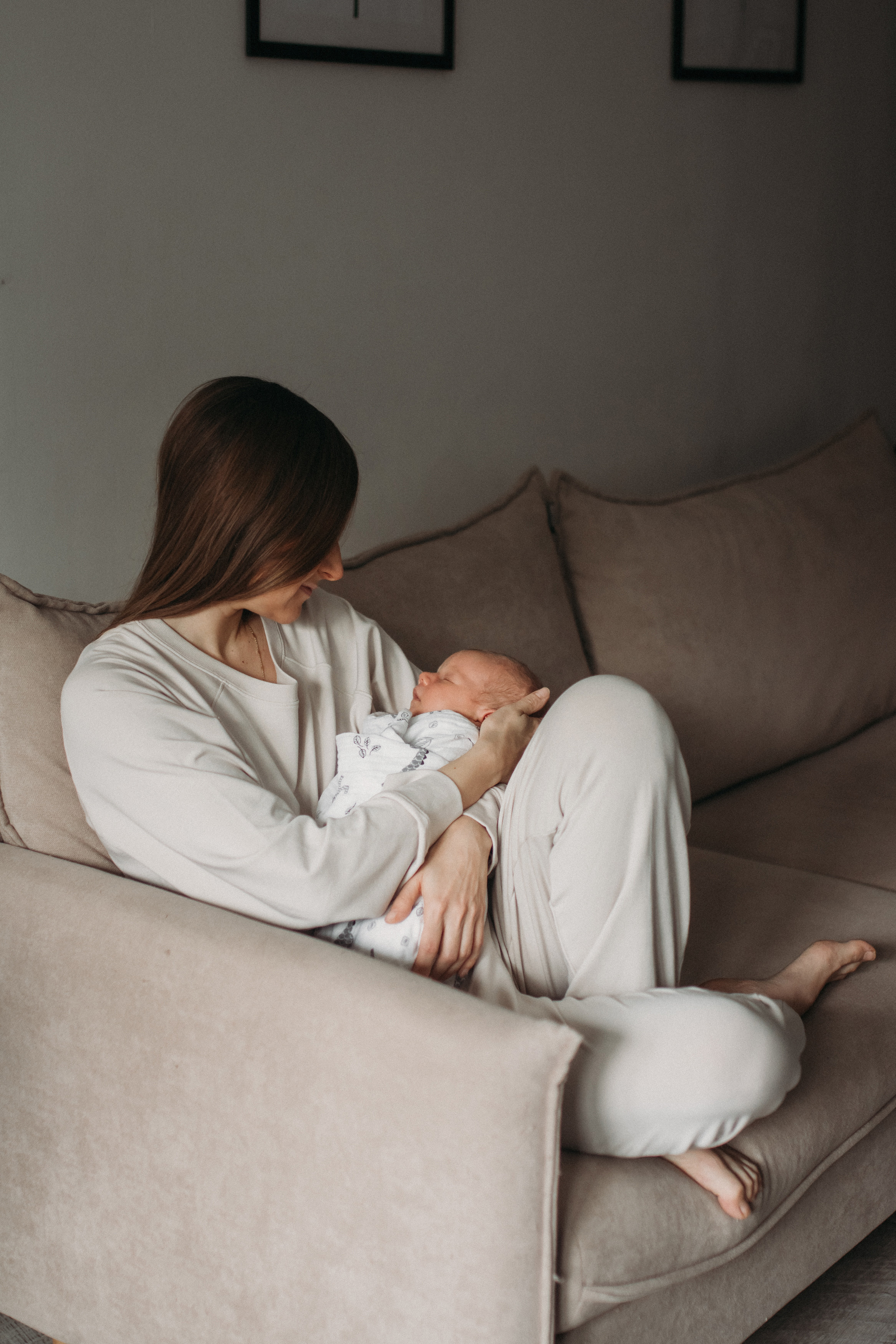 Домашняя фотосессия с новорожденным. Семейный фотограф Екатеринбург Черепанова Олеся