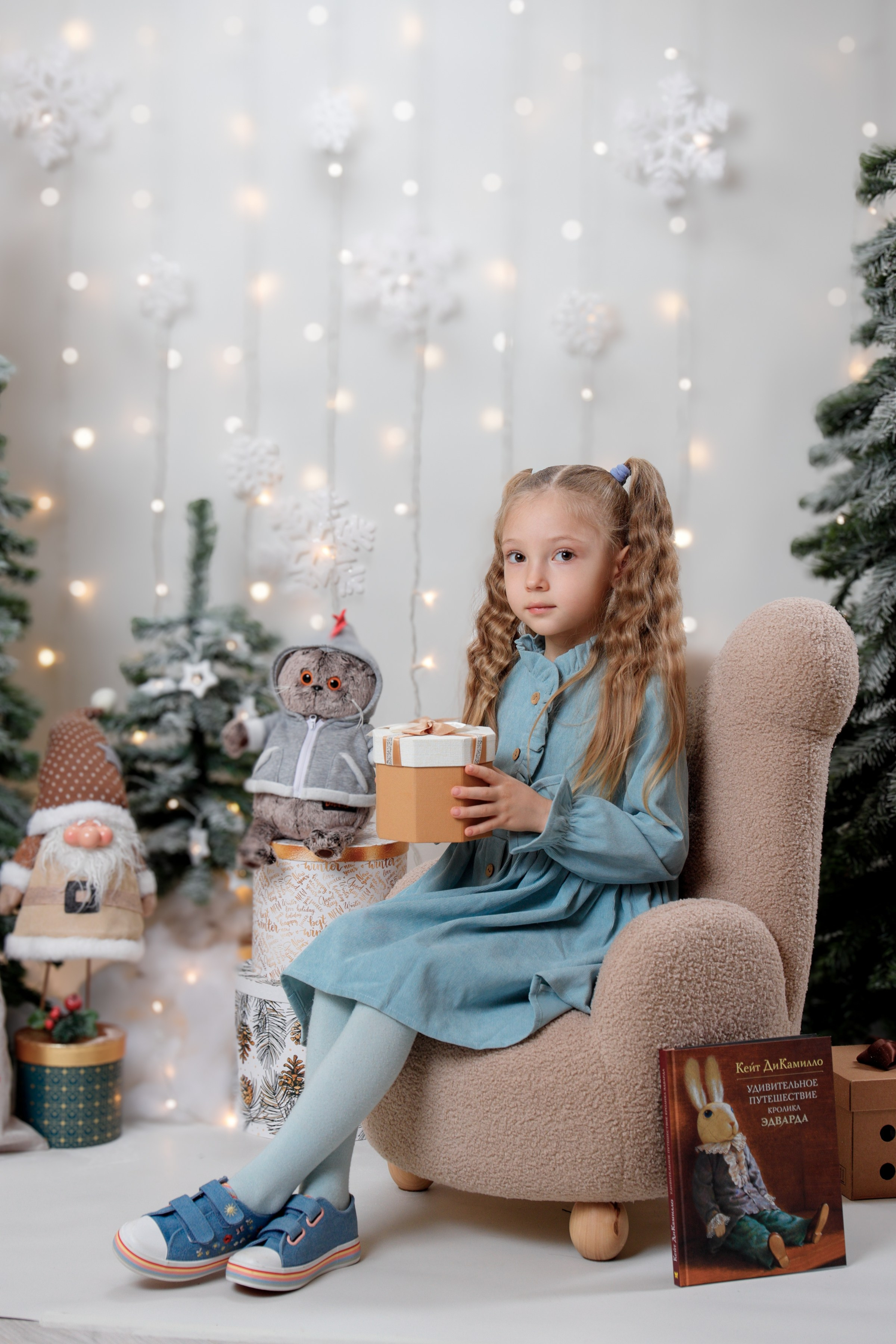 Новый год с котом Басиком. Детский фотограф Максим Потанин в Ижевске и Набережных Челнах