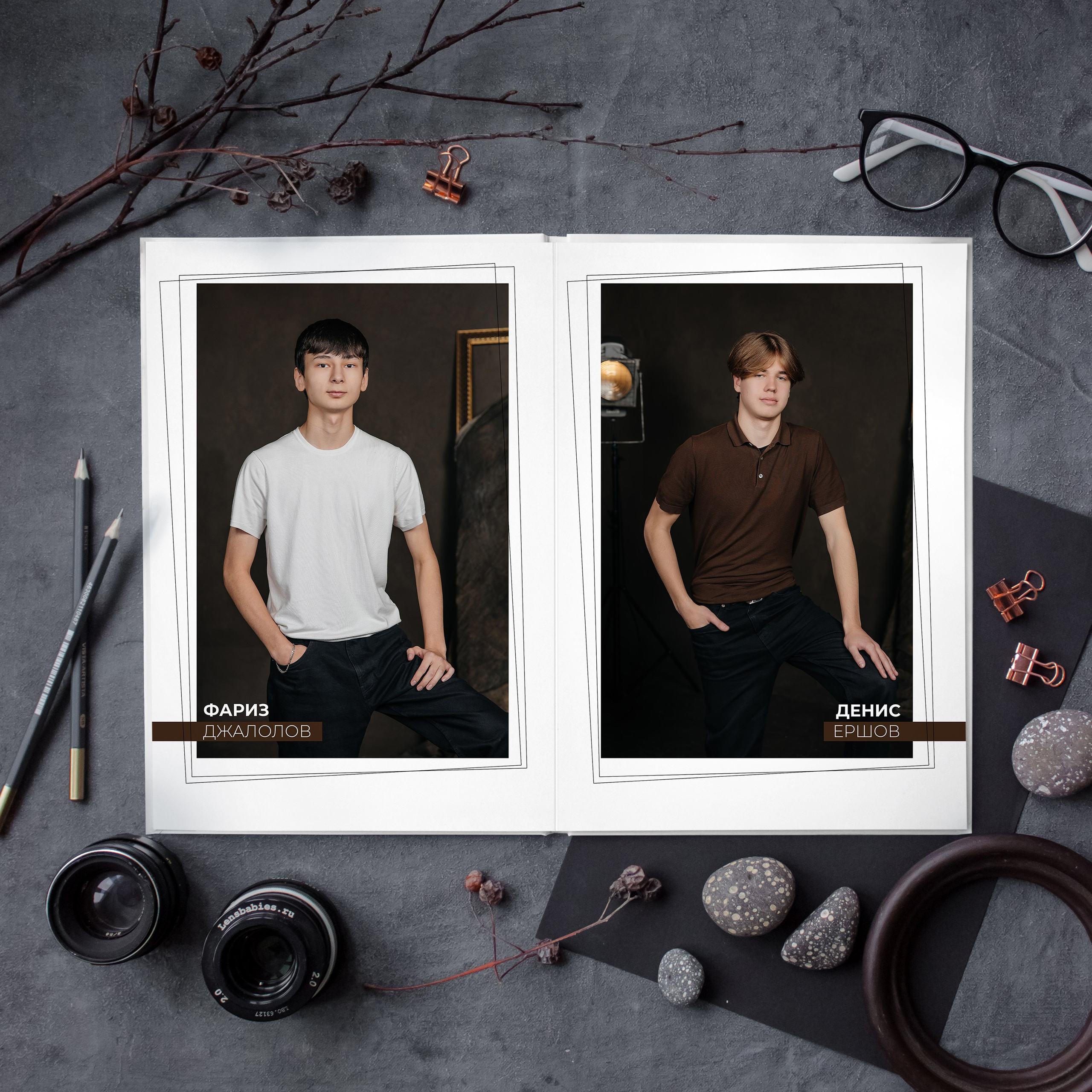 Альбом общей верстки 21×30. Школьный фотограф в Новосибирске Наталья Иванченко