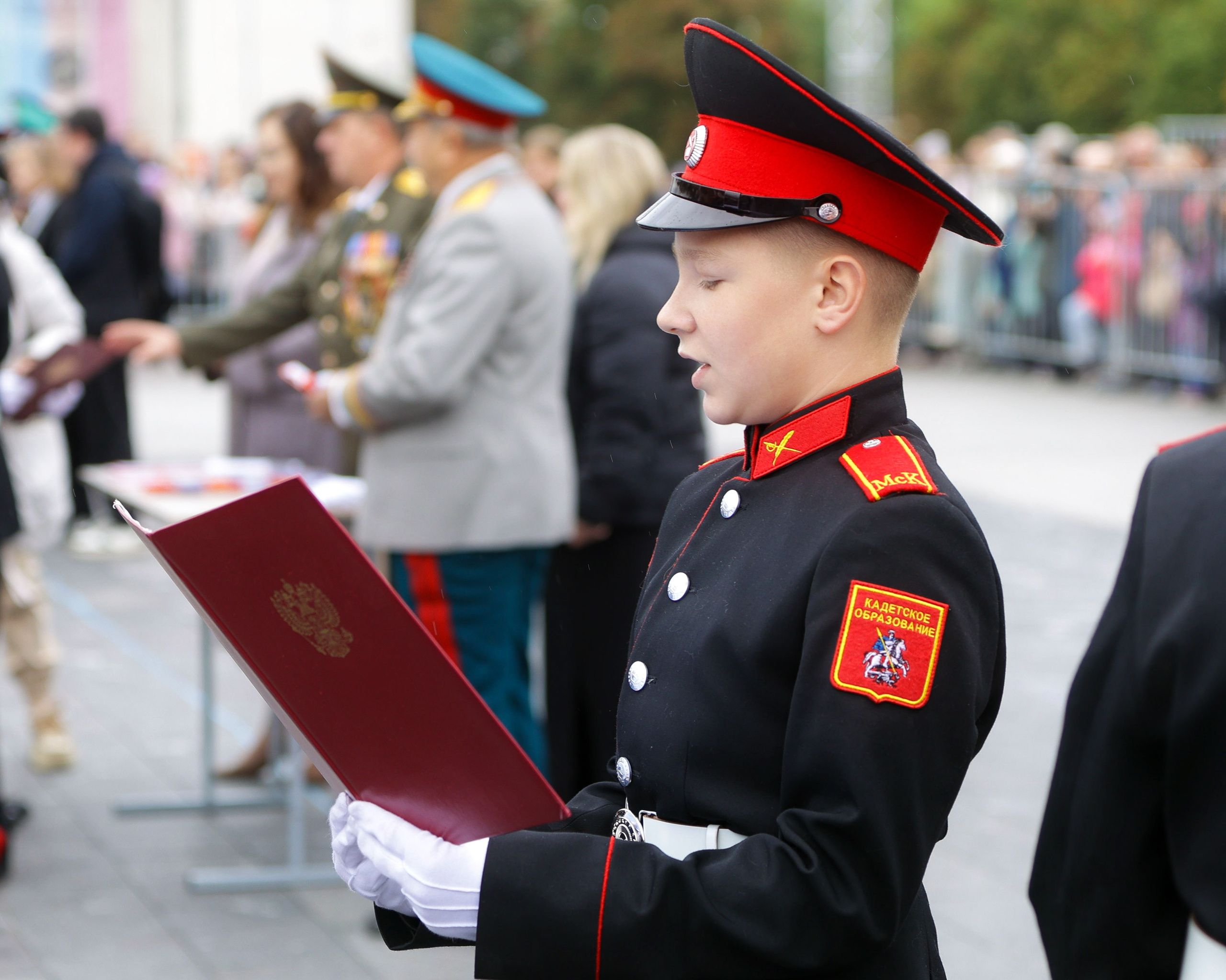 Посвящению в кадеты в Первом Московском кадетском корпусе, Дипломатической кадетской школы. Выпускные альбомы и школьный фотограф в Подольске, Троицке, Щербинке, Москве и Московской области