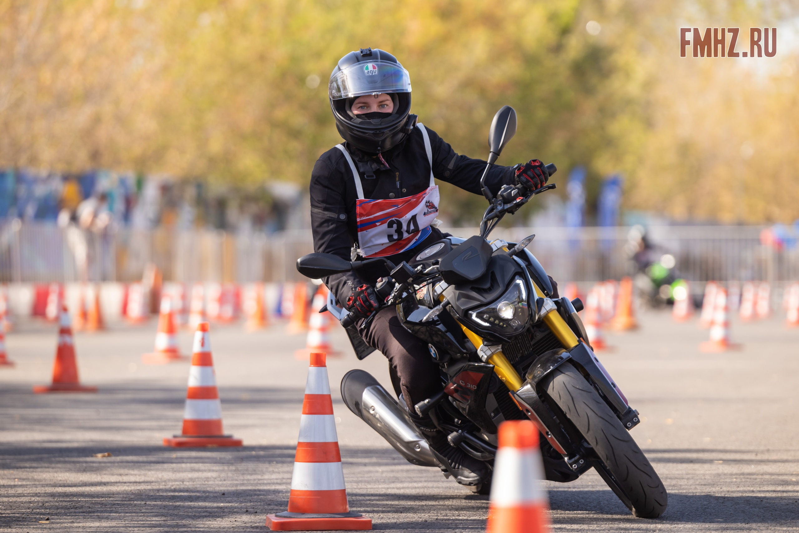 Соревнования по мотоджимхане на площадке Мосгортранс 15.09.2024. Фотограф Владимир Охрименко