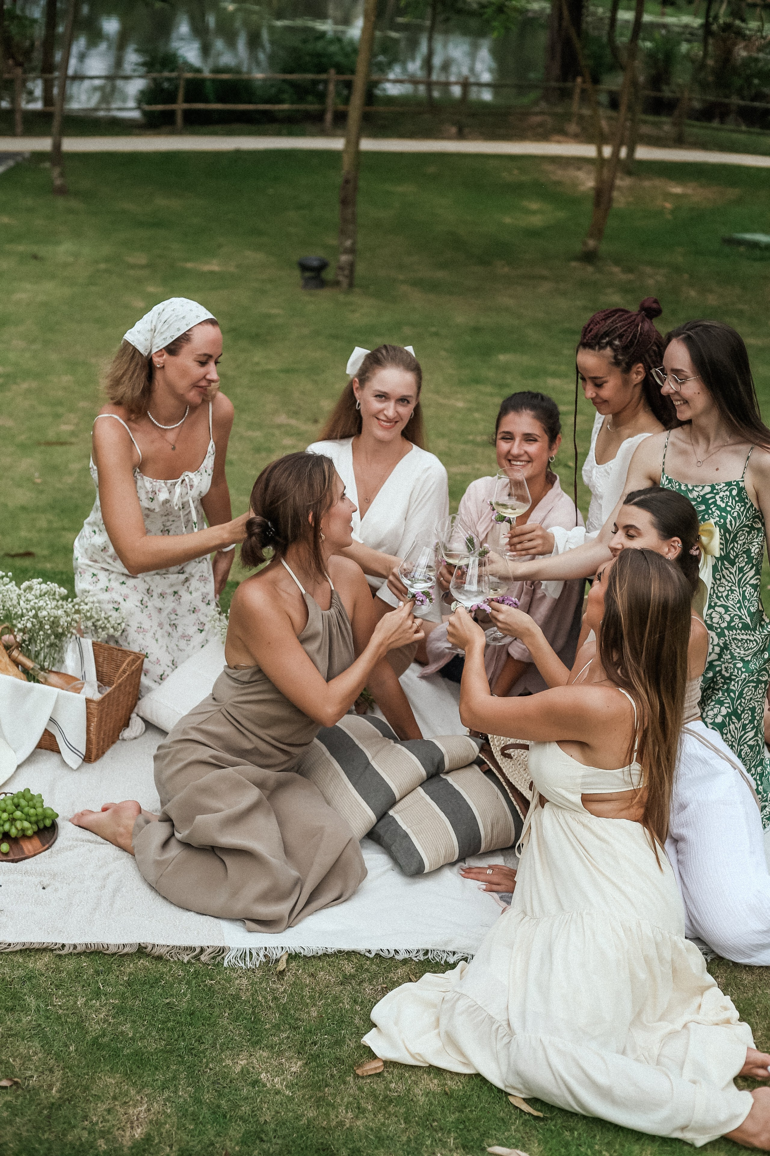 Винный Девичник в стиле Прованс. Фотограф и видеограф Анна Домашенко