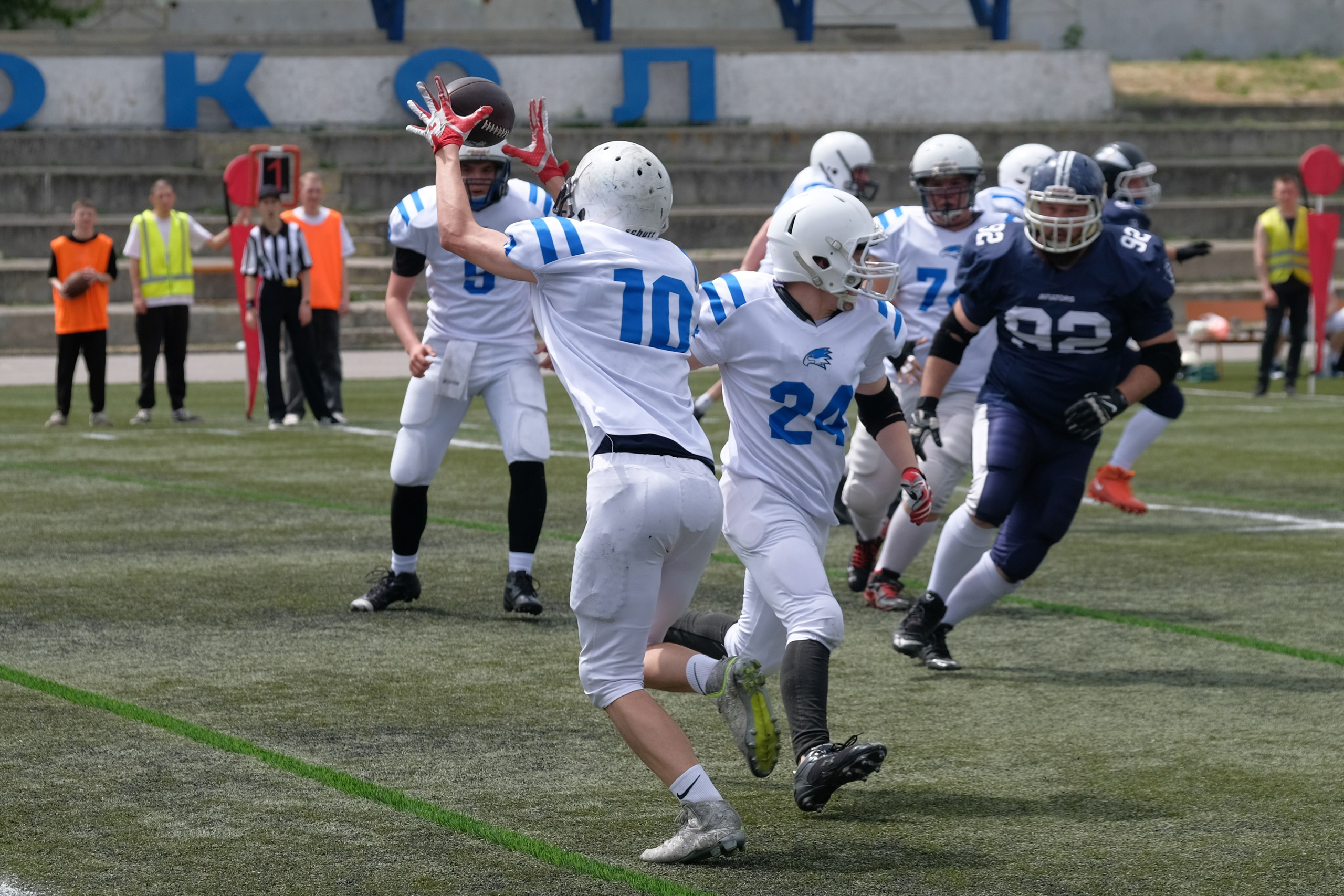 Фото американский футбол саратов. Фотограф Дмитрий Алексеев