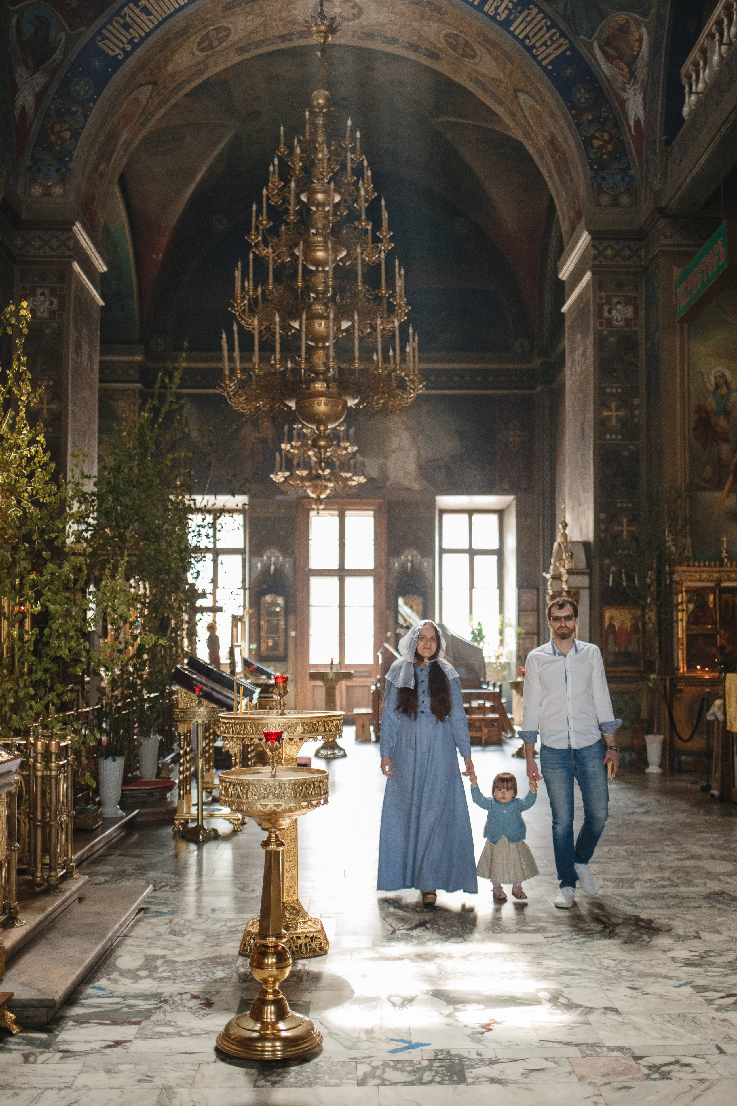 Крещение Валерии. Семейный фотограф Николаева Ольга