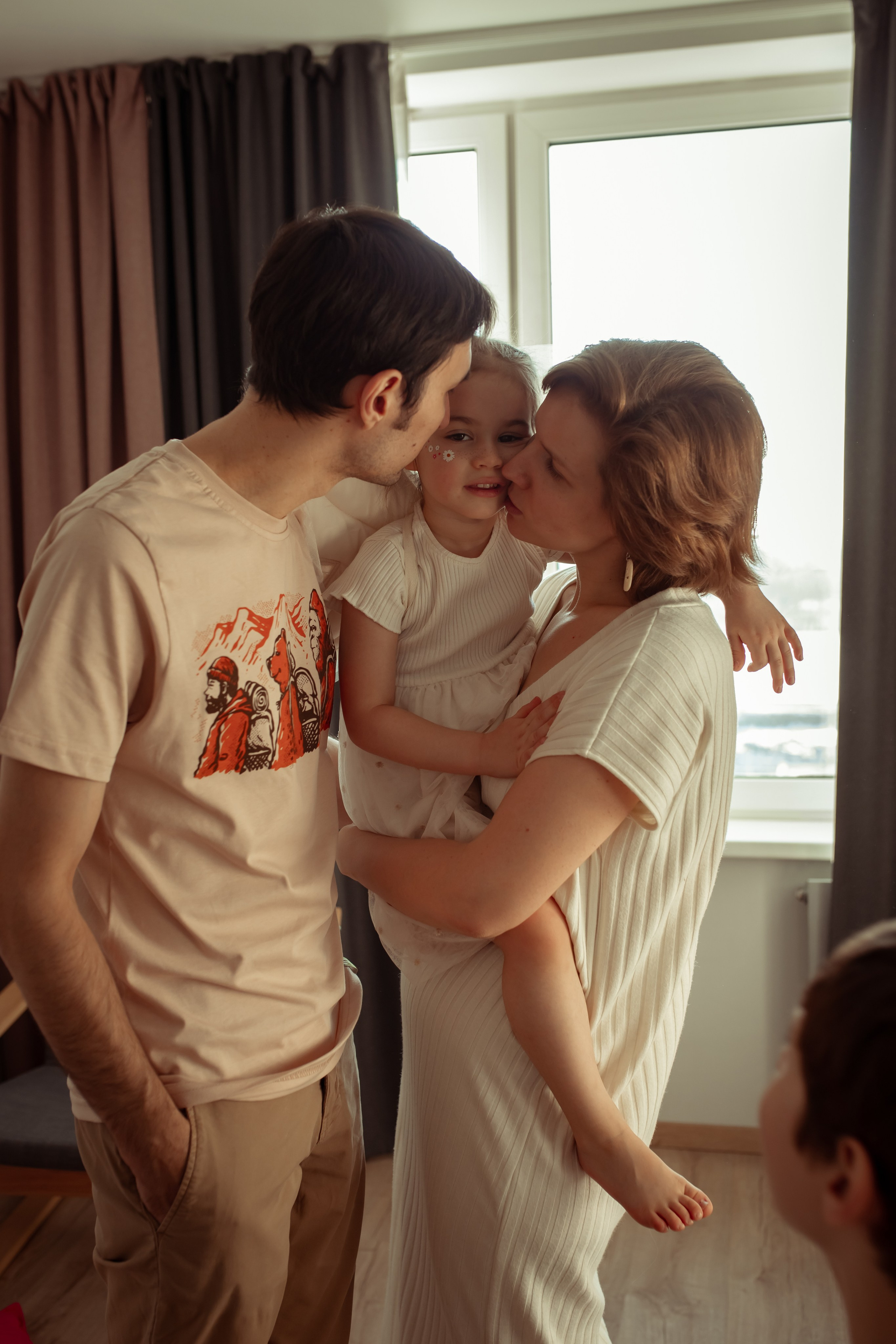 Александра, Максим, Евгений и Ксюша. Семейный и детский фотограф в Москве Дорогова Екатерина