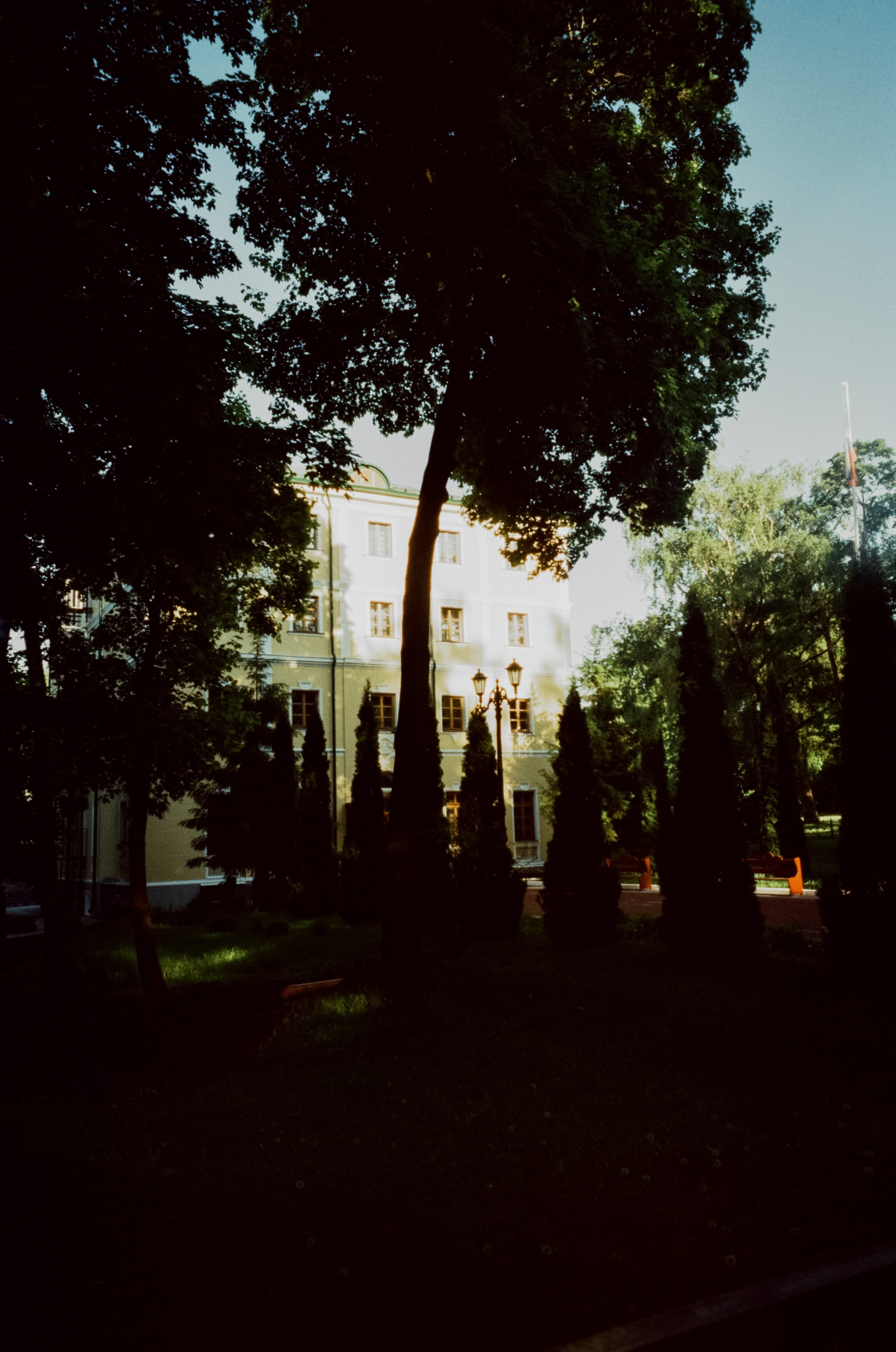 Ricoh GR10 / SFL 250D / Тестовая пленка у речки в Строгино