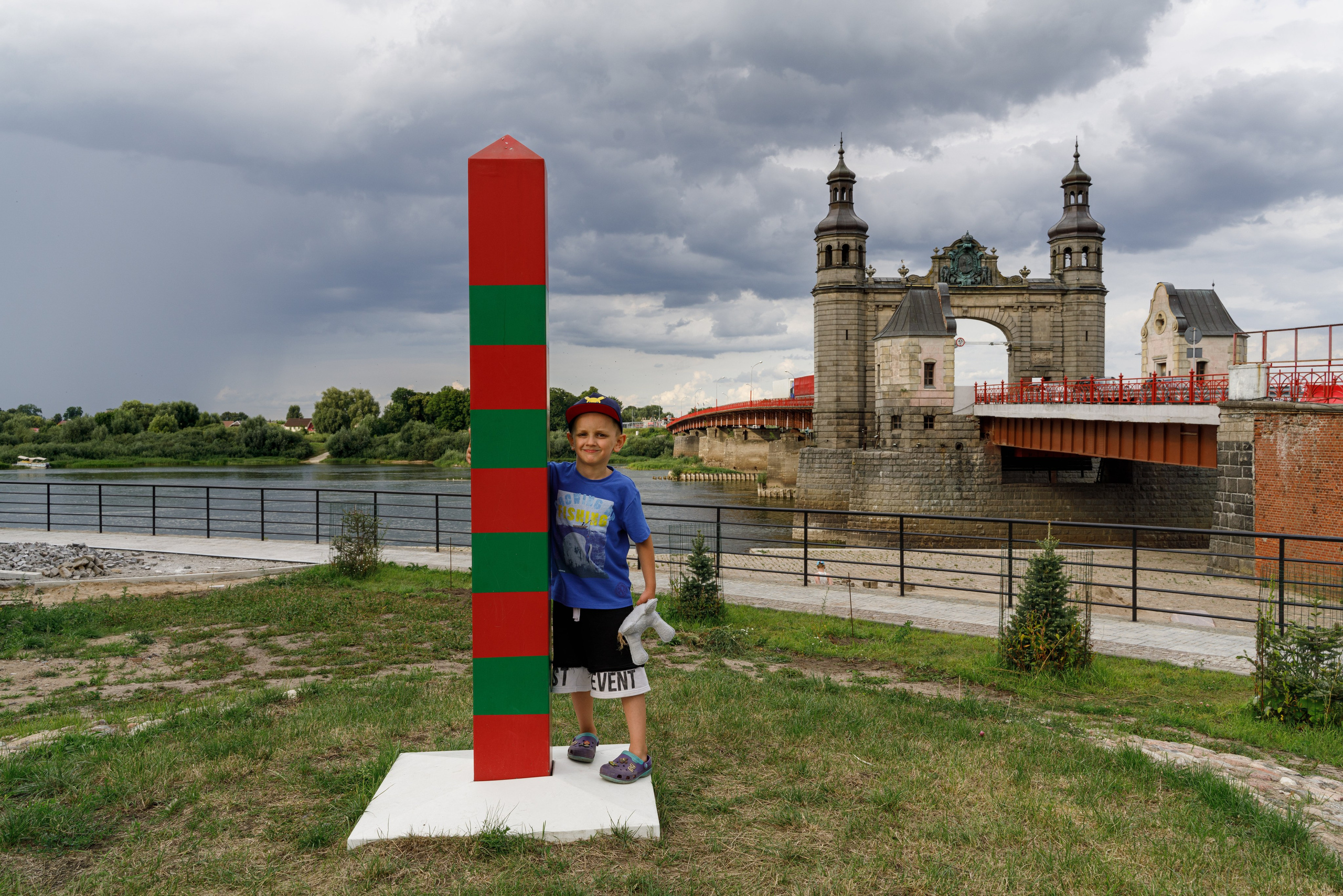 Мост королевы Луизы (граница с Латвией), Калининградская область