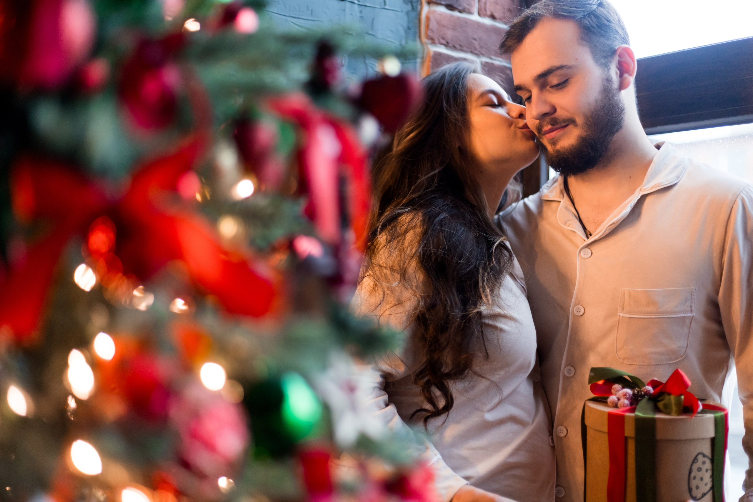 Новогодние Мира и Дима. Фотограф в Петербурге