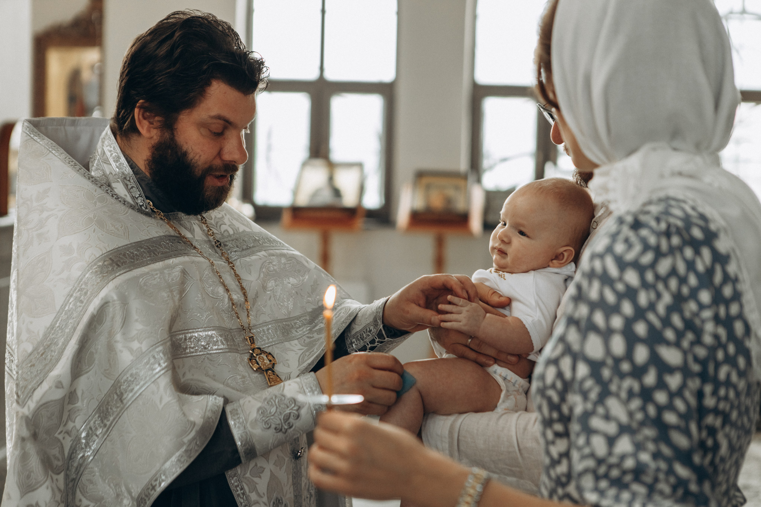 Крещение Дмитрия. Семейный фотограф в Краснодаре Виктория Кокоулина