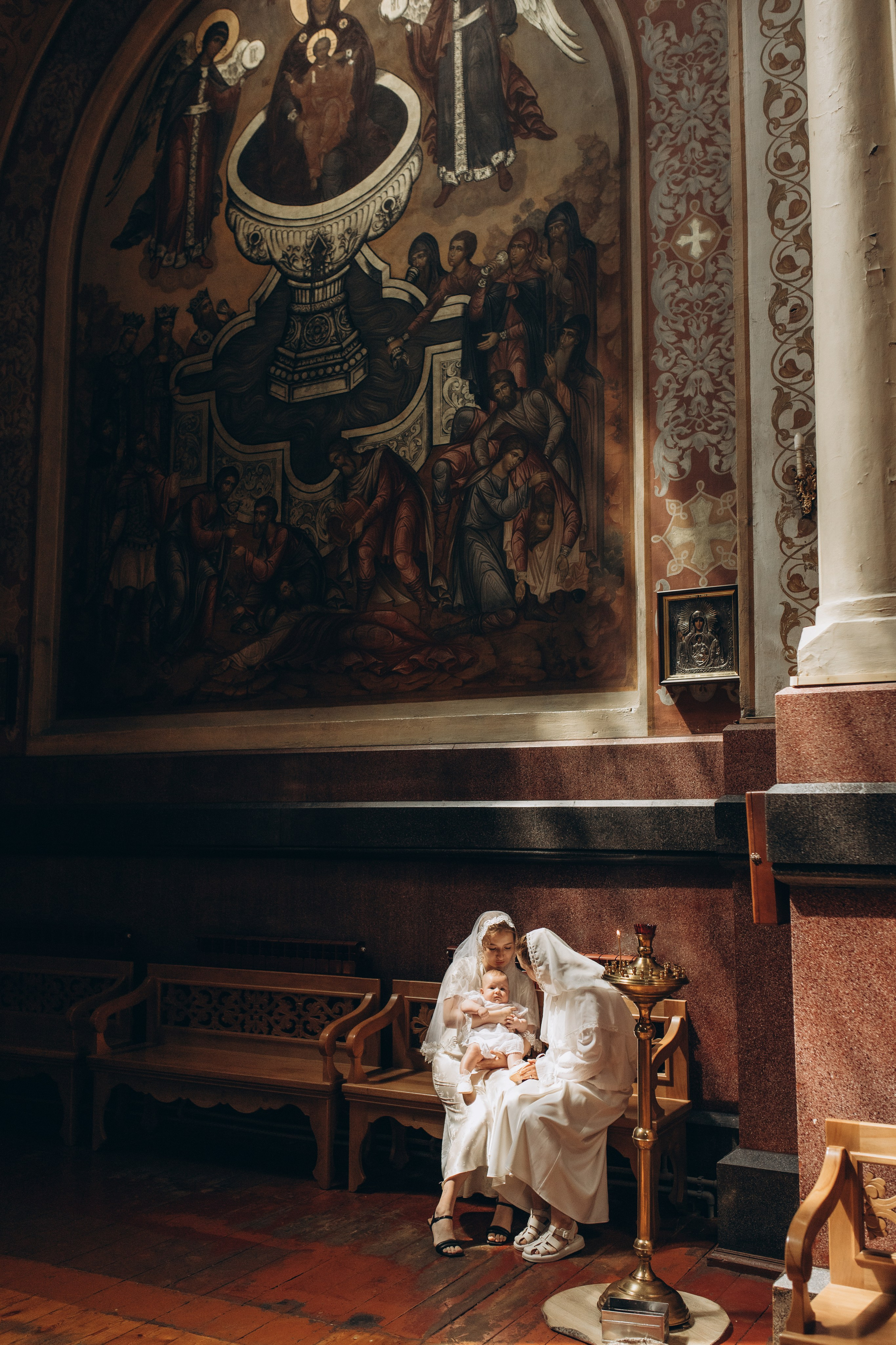 Крещение Марии. Семейный фотограф в Краснодаре Виктория Кокоулина