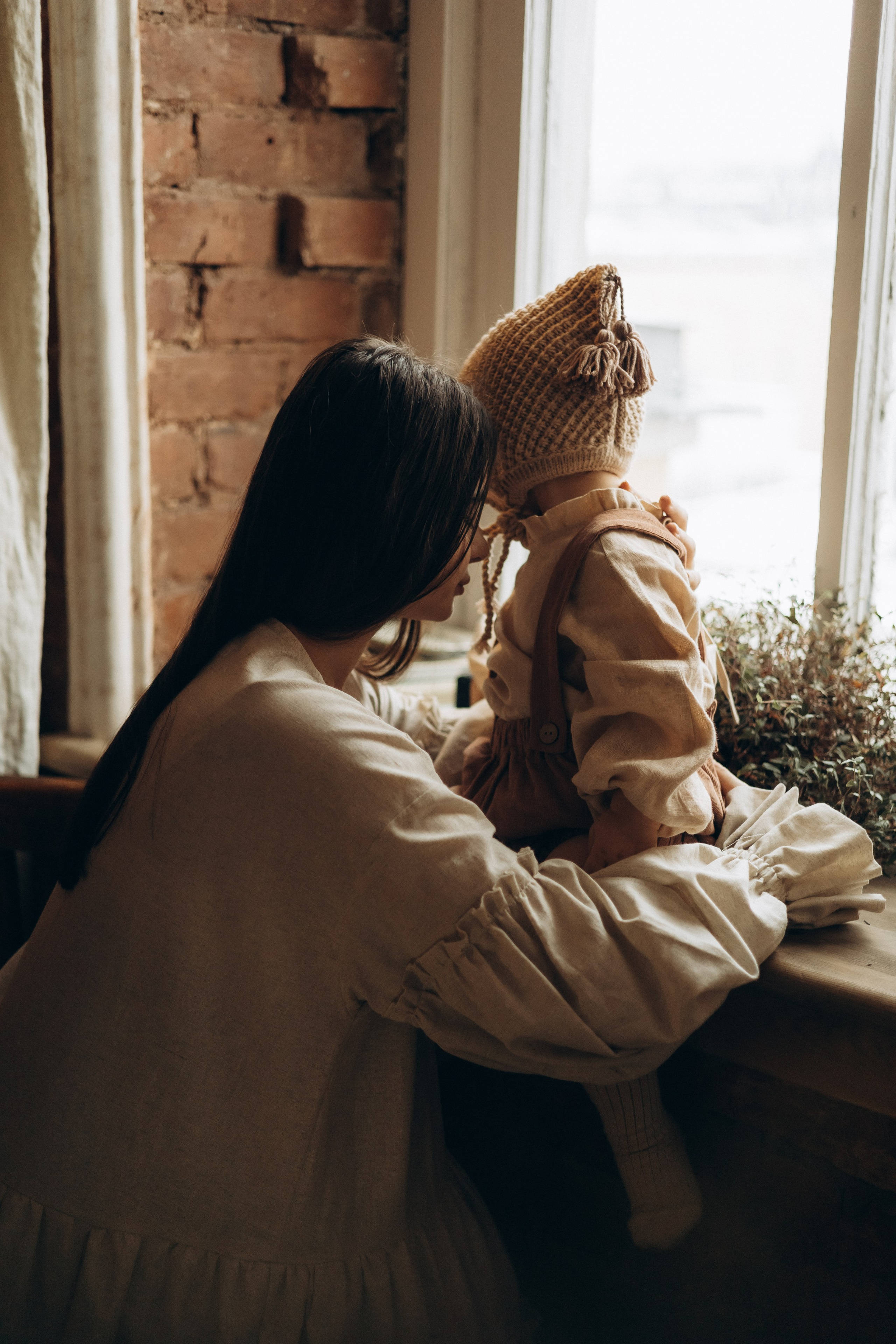 Валя и малышка Ева. Семейный, домашний, ньюборн фотограф Москва Цветкова Елизавета