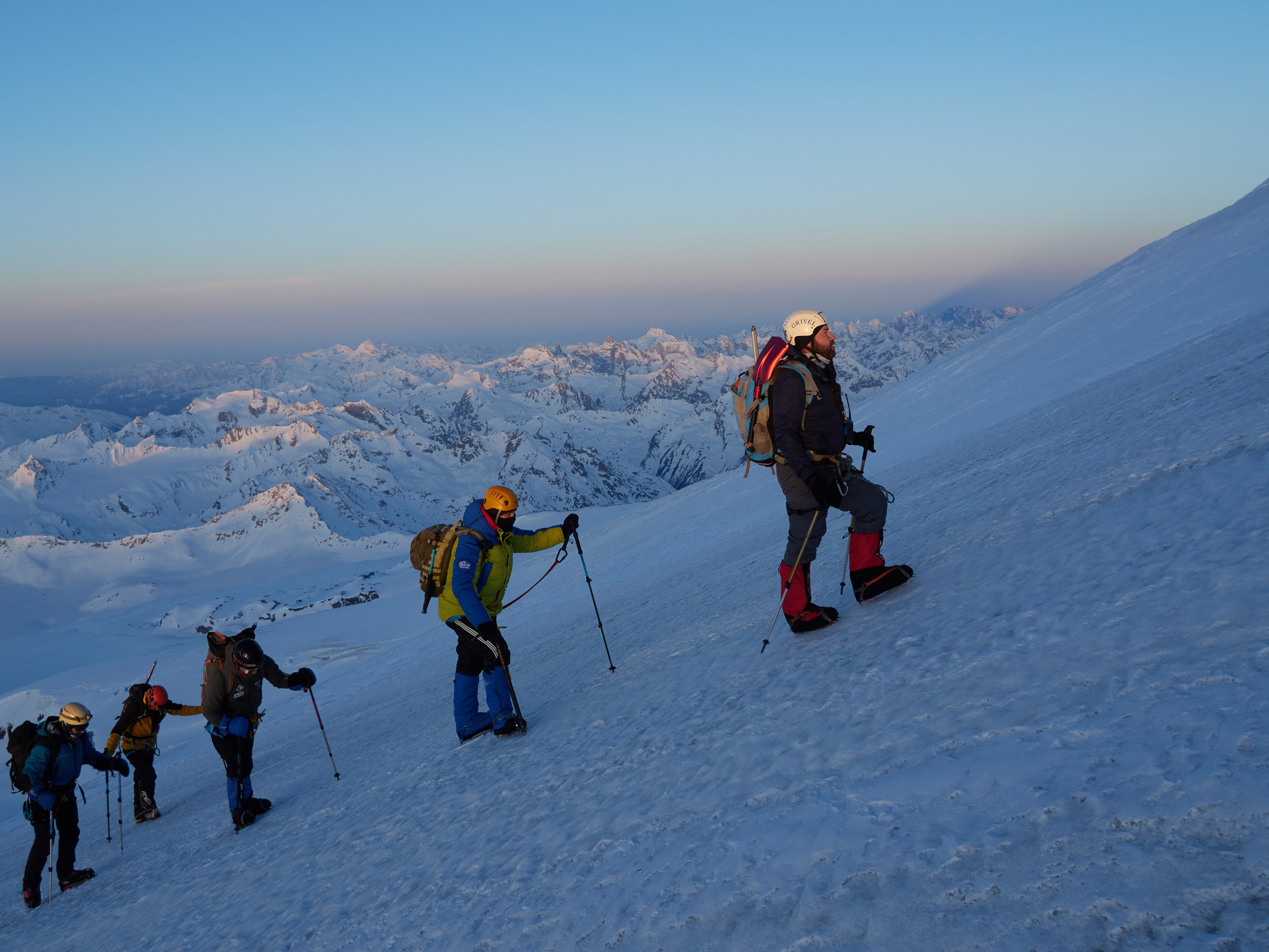 Фотограф на Эльбрусе